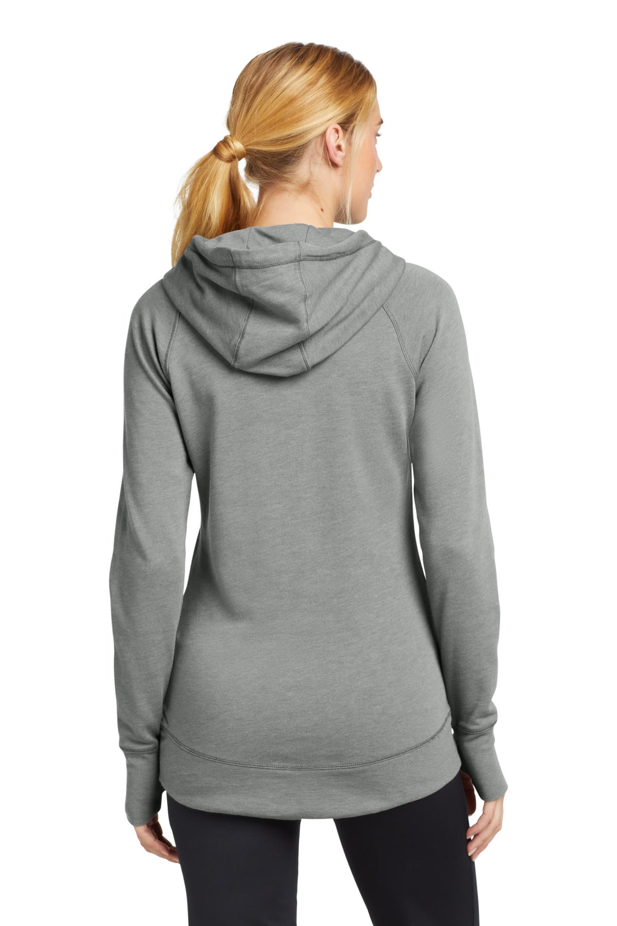 New Era  Women's Tri-Blend Fleece Pullover Hoodie - Shadow Grey Heather