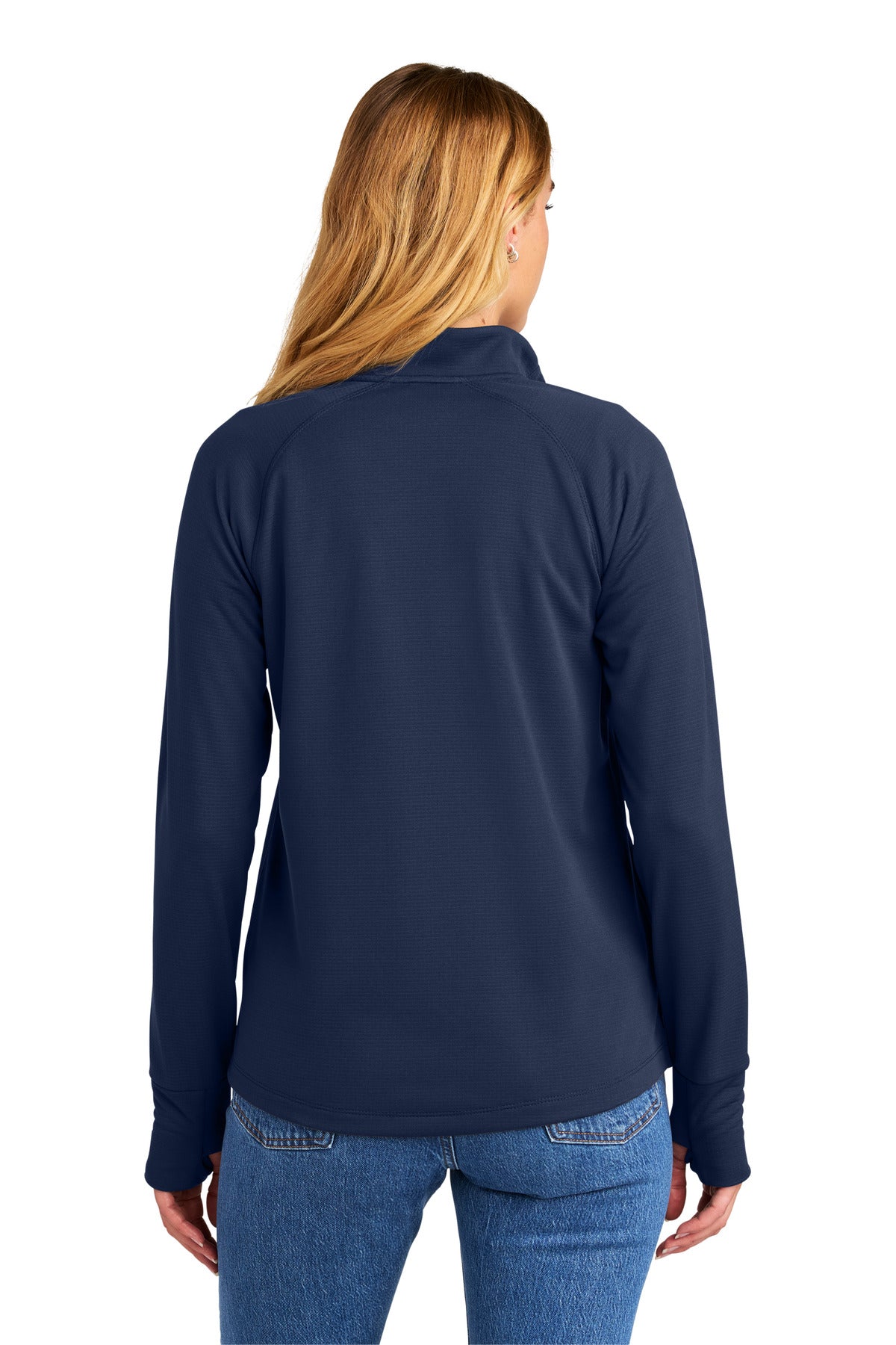 New Era Women's Stand Out 1/4-Zip - True Navy