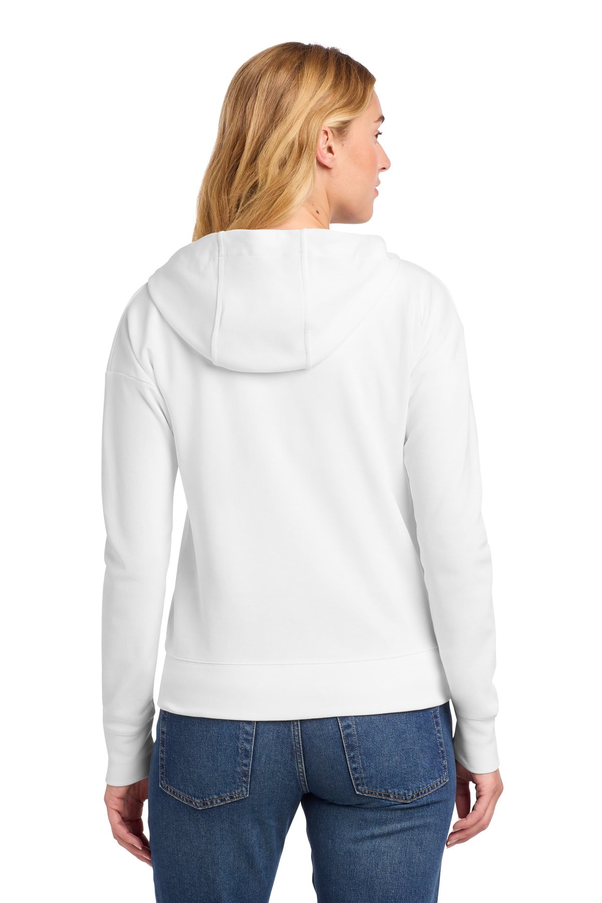 New Era Women's STS Full-Zip Hoodie - Fan White