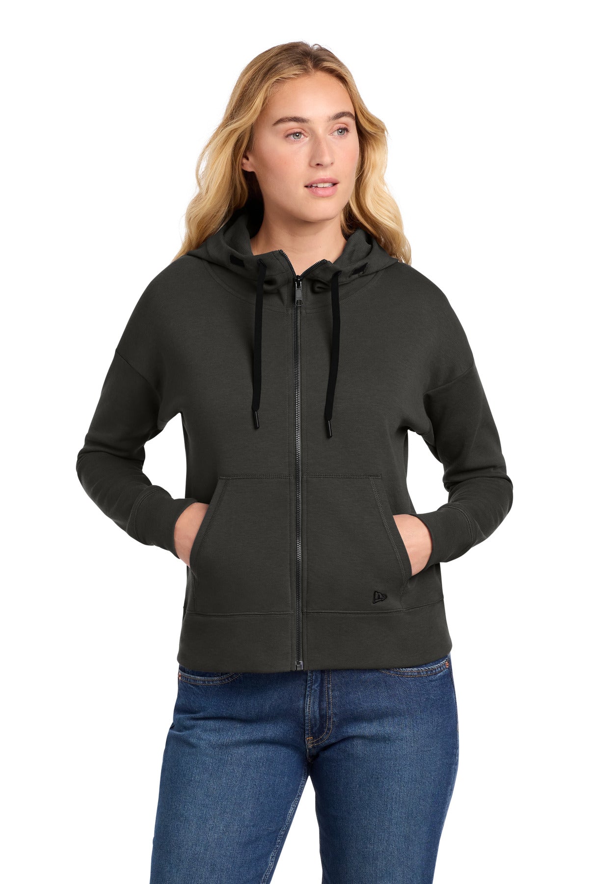 New Era Women's STS Full-Zip Hoodie - Graphite