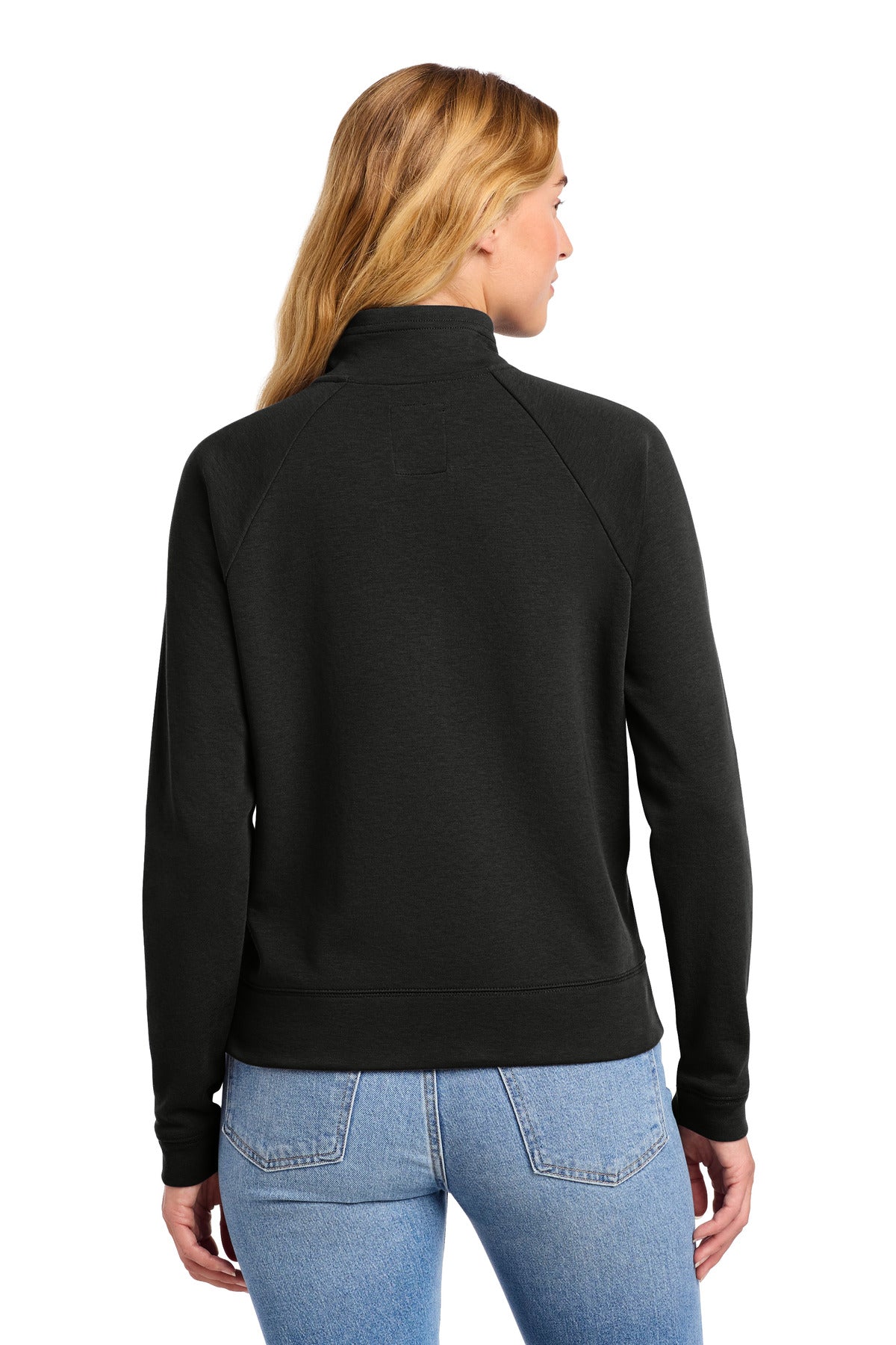 New Era Women's STS 1/2-Zip - Black