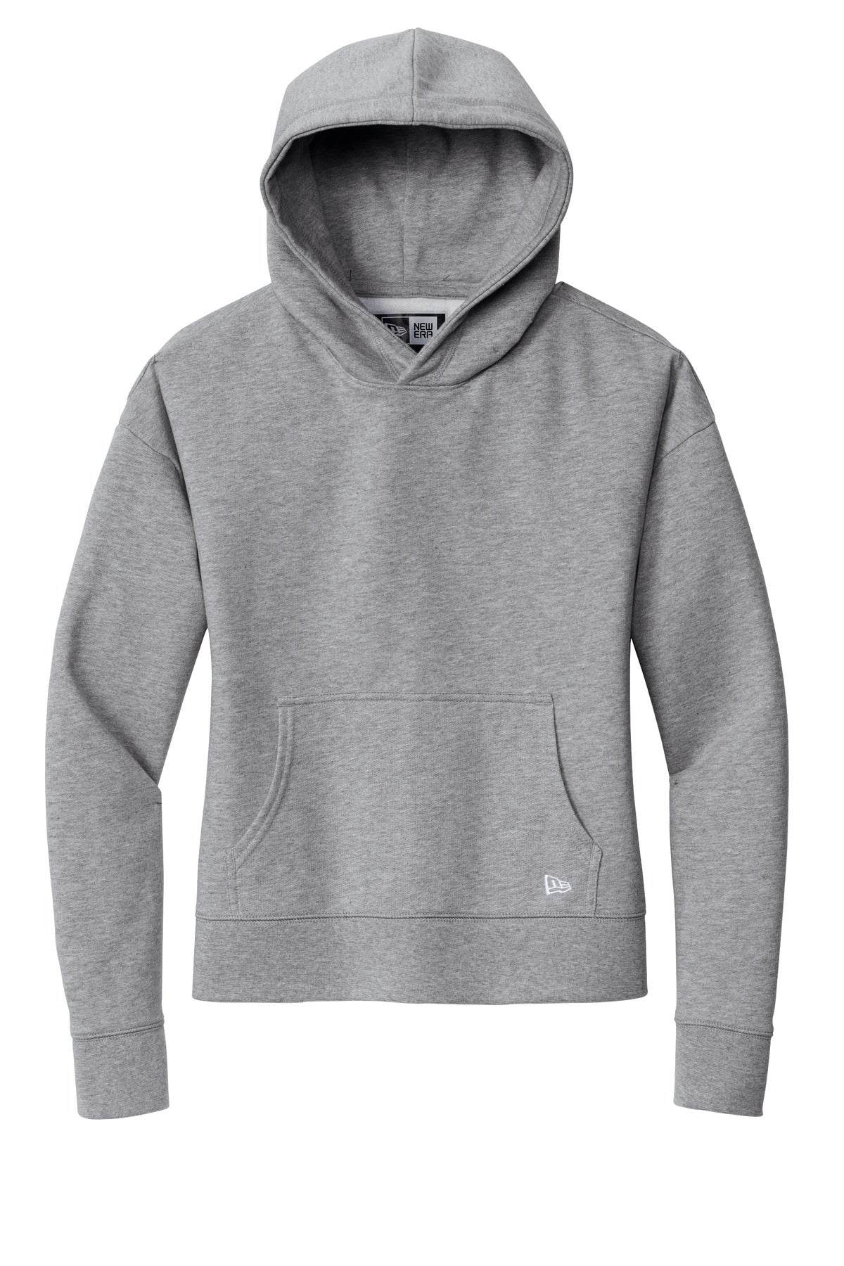 New Era Women's Comeback Fleece Pullover Hoodie - Athletic Heather