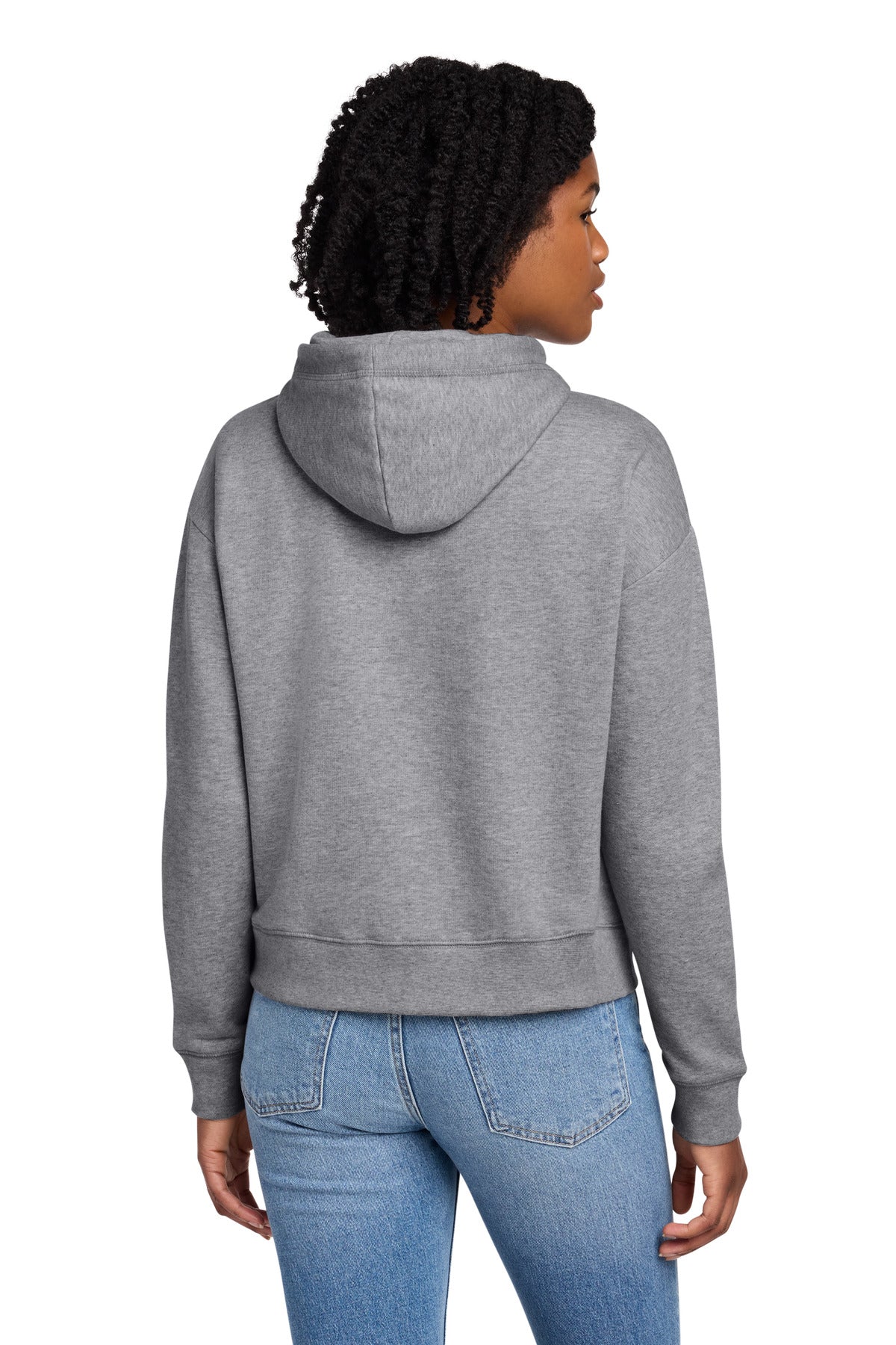 New Era Women's Comeback Fleece Pullover Hoodie - Athletic Heather