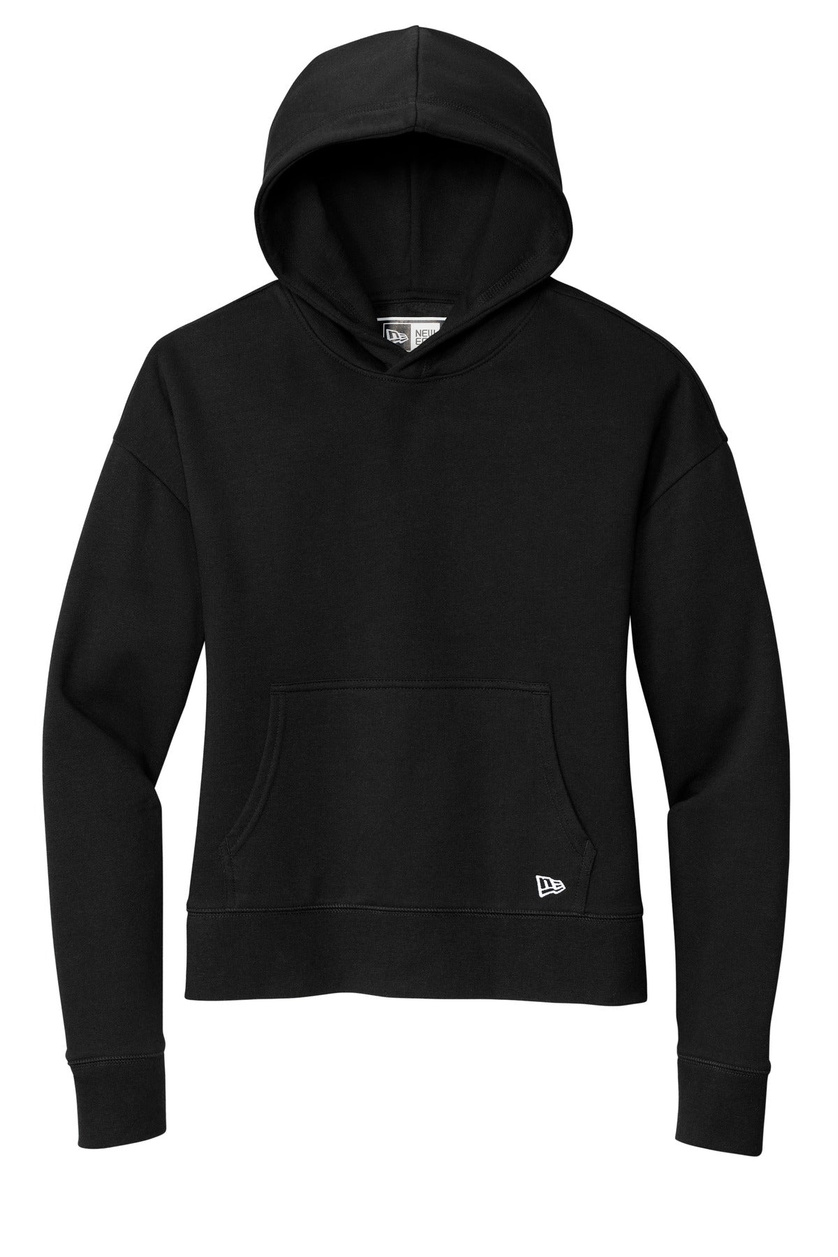 New Era Women's Comeback Fleece Pullover Hoodie - Black