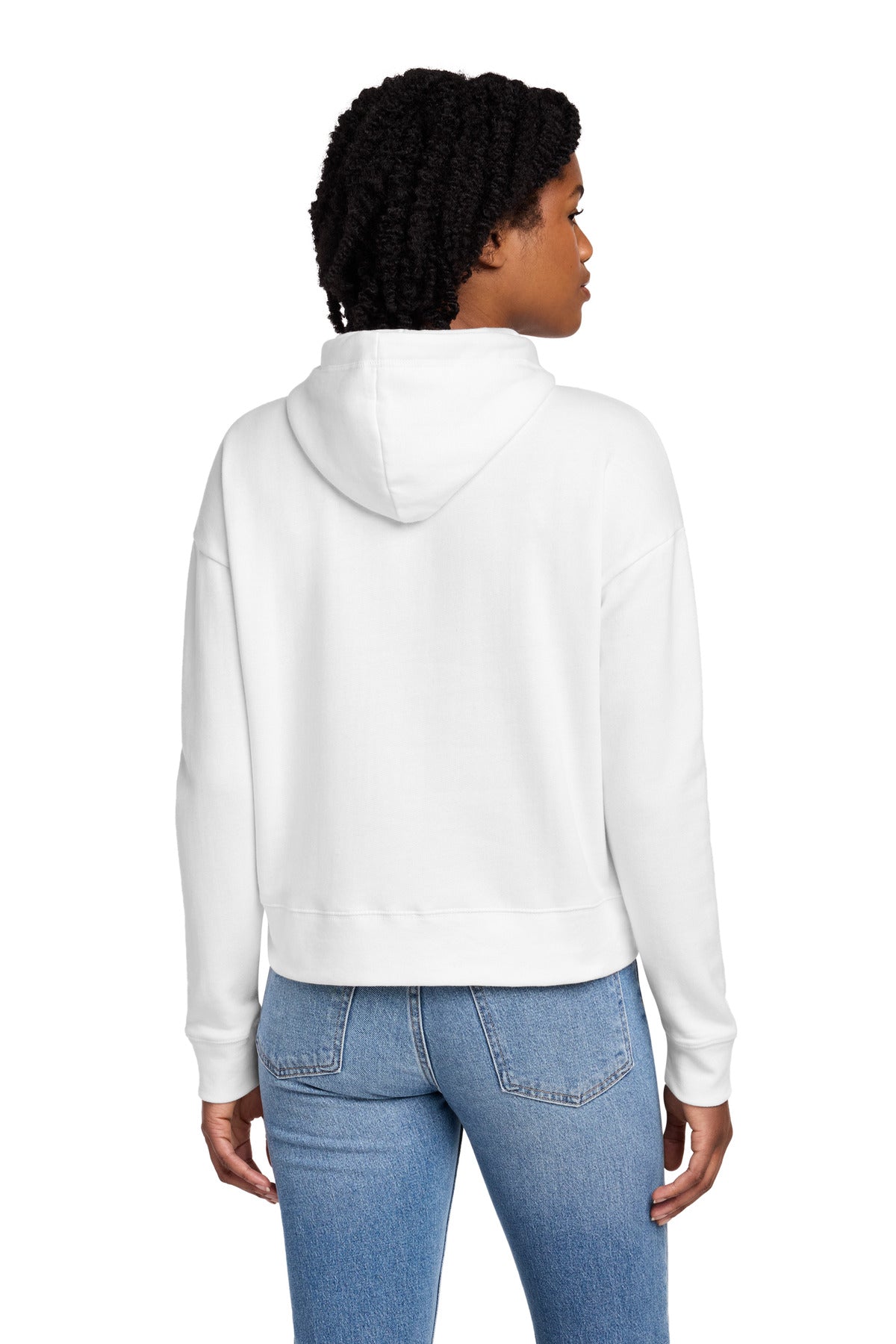 New Era Women's Comeback Fleece Pullover Hoodie - White