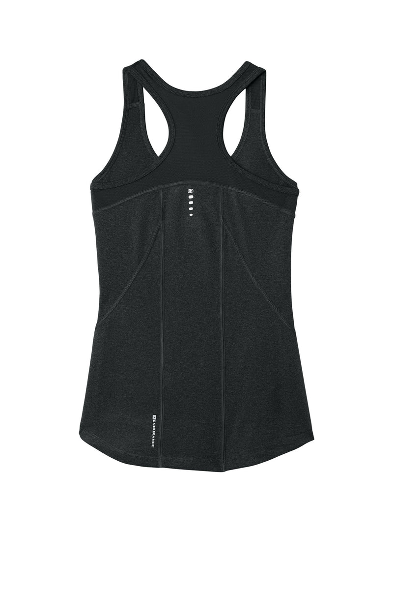 OGIO Women's Racerback Pulse Tank - Blacktop