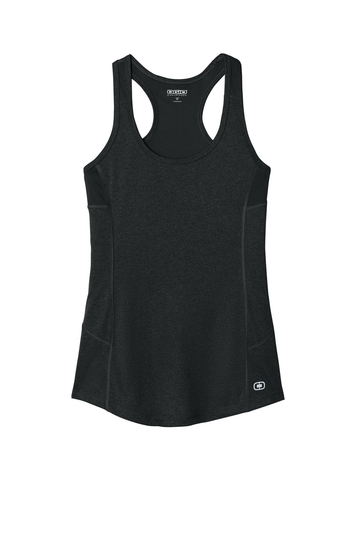OGIO Women's Racerback Pulse Tank - Blacktop