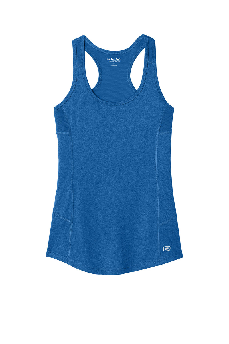 OGIO Women's Racerback Pulse Tank - Electric Blue