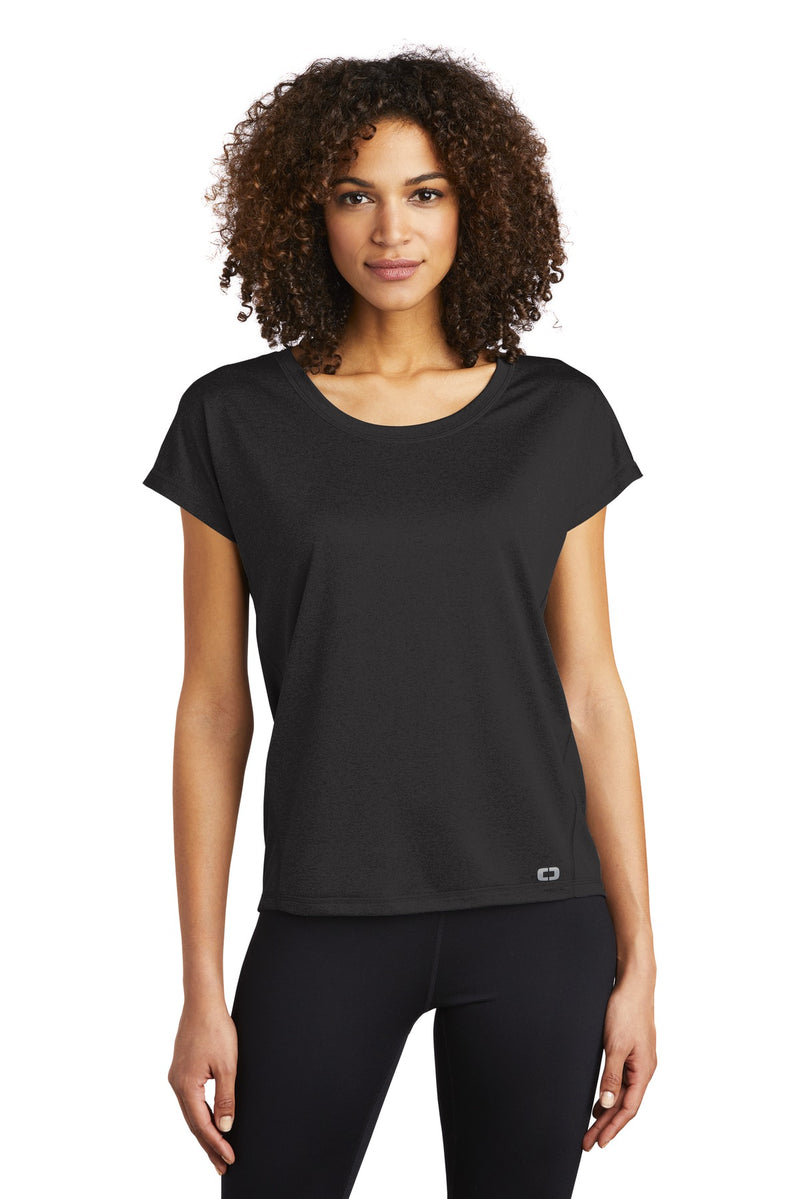 OGIO  Women's Pulse Dolman Tee - Blacktop