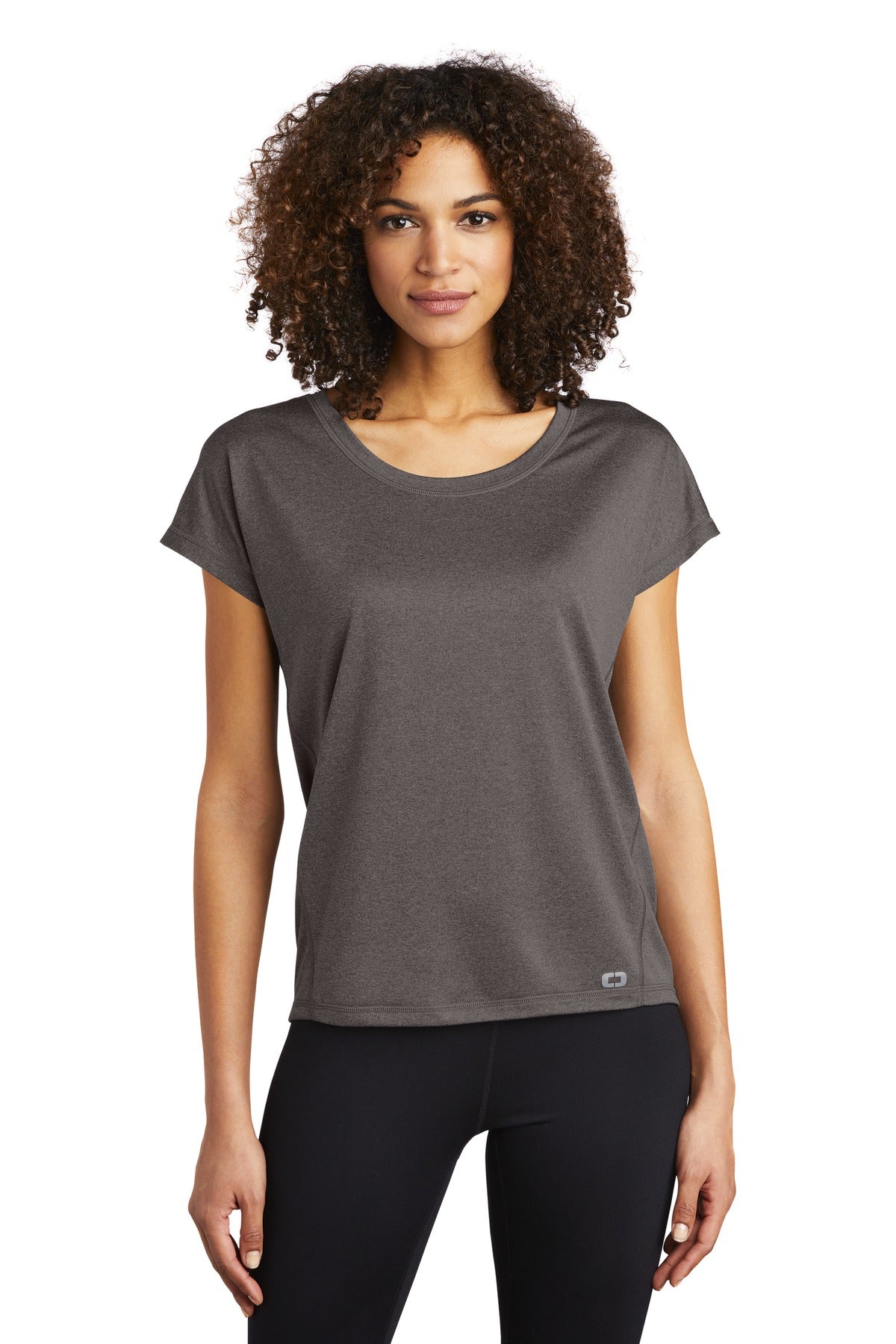 OGIO  Women's Pulse Dolman Tee - Gear Grey