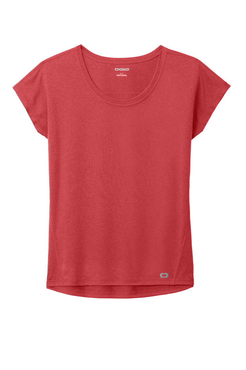 OGIO  Women's Pulse Dolman Tee - Pink Rogue