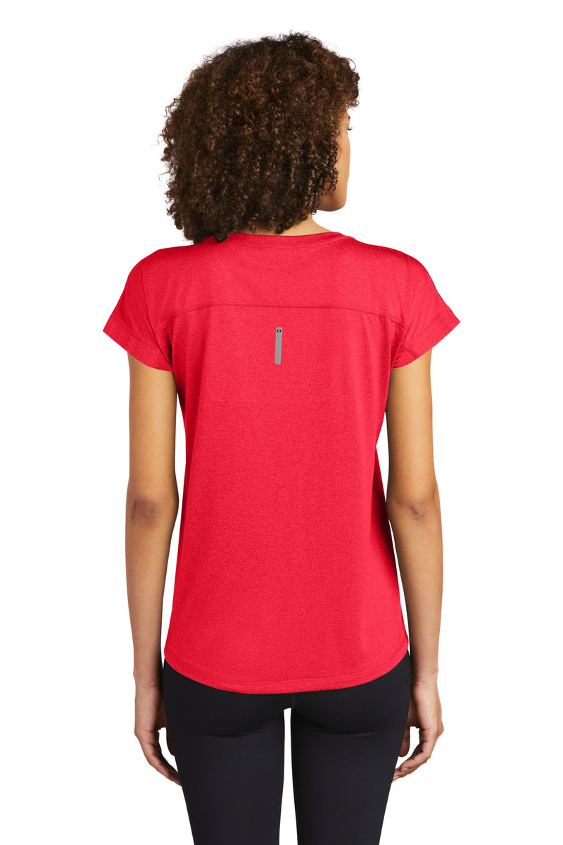 OGIO  Women's Pulse Dolman Tee - Pink Rogue