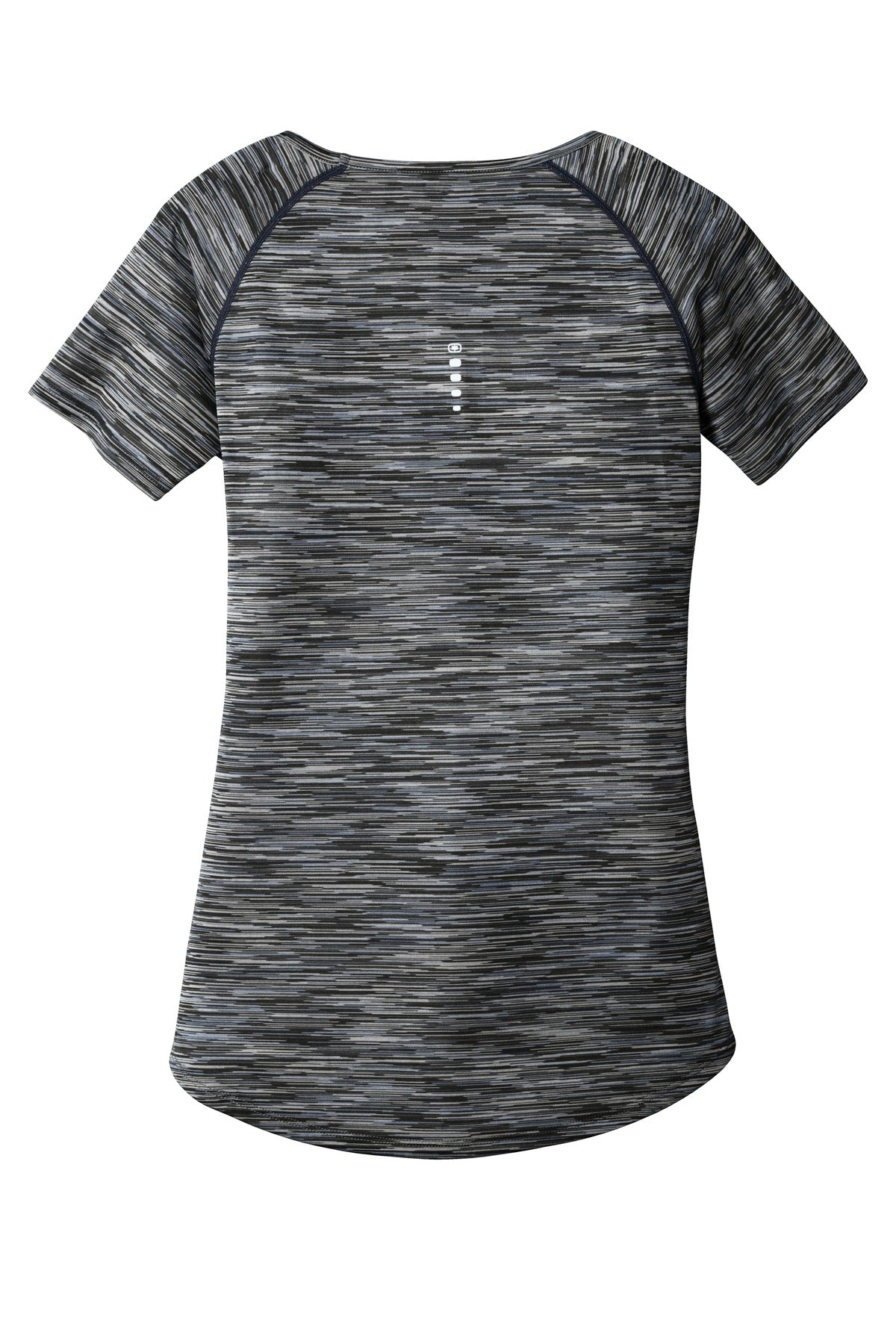 OGIO  Women's Verge Scoop Neck - Blacktop Space Dye
