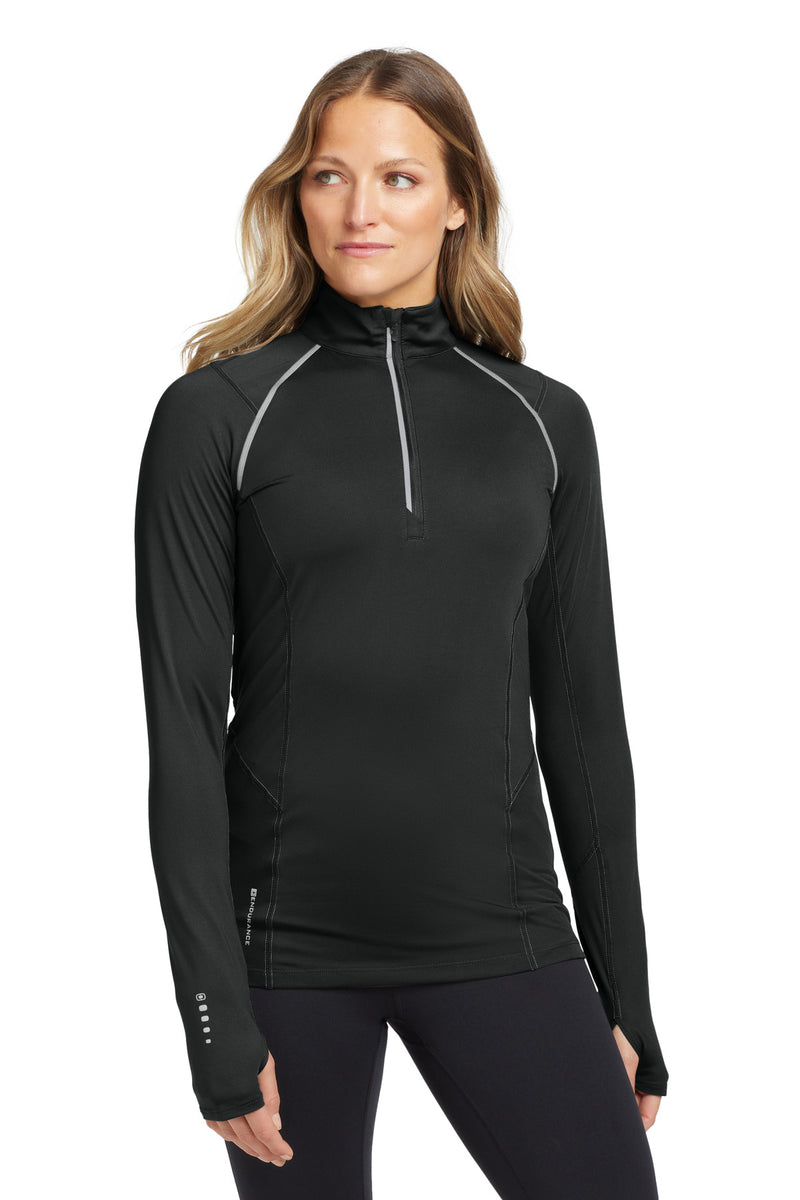 OGIO Women's Nexus 1/4-Zip Pullover - Blacktop