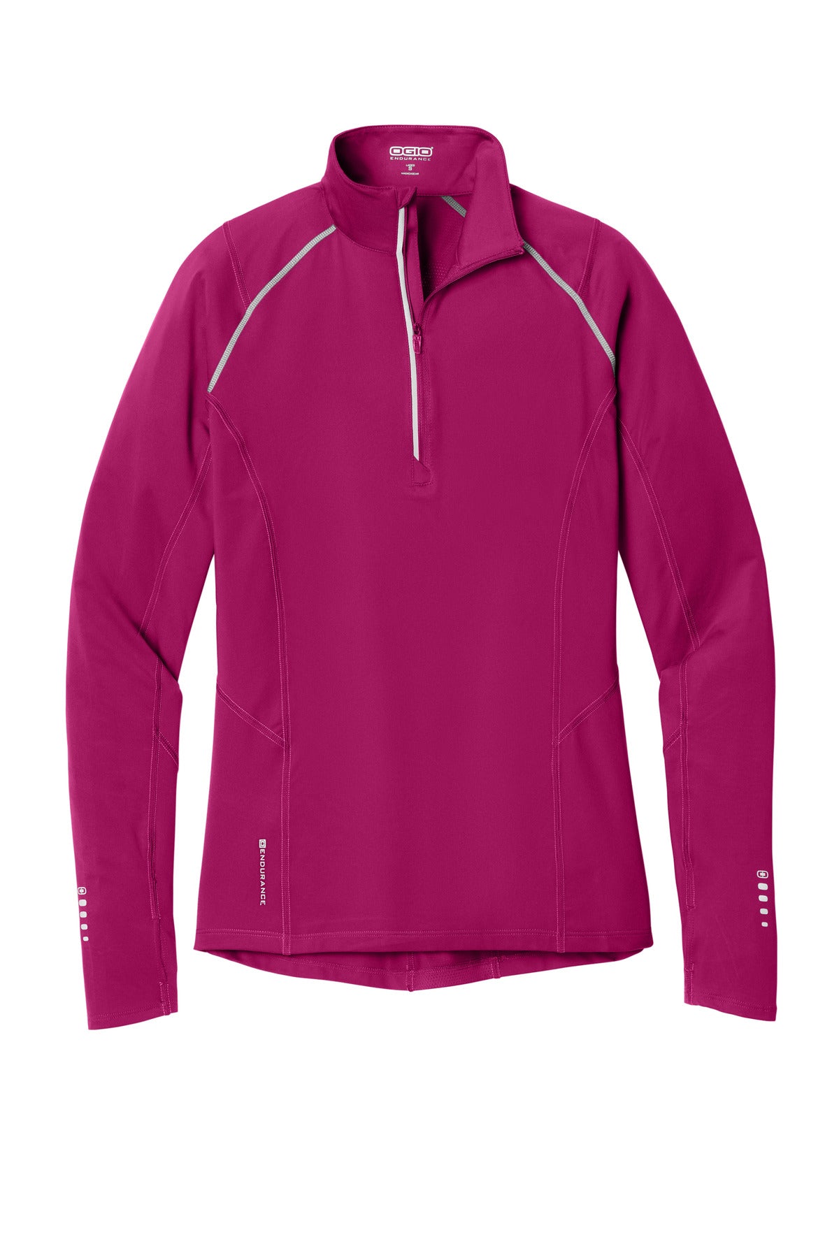 OGIO Women's Nexus 1/4-Zip Pullover - Flush Pink