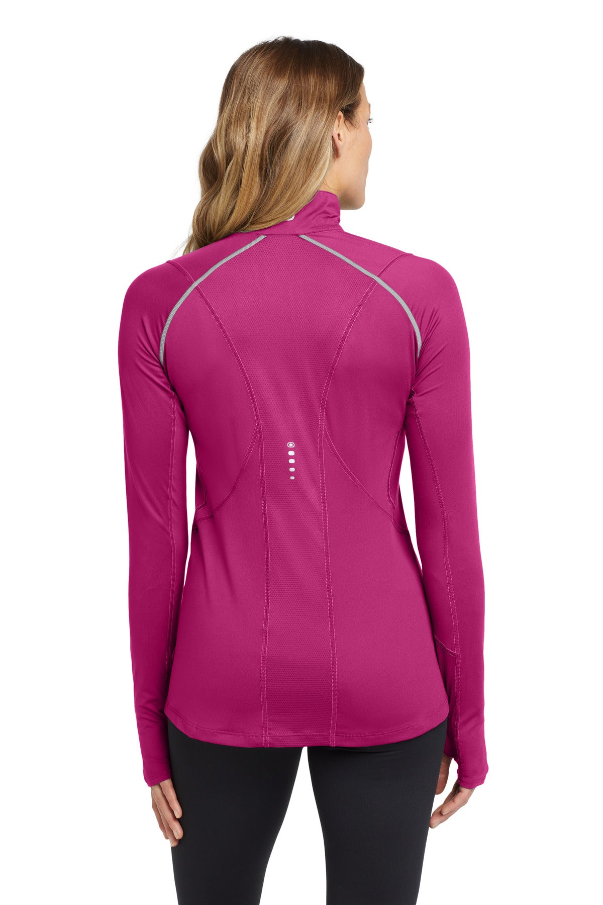 OGIO Women's Nexus 1/4-Zip Pullover - Flush Pink