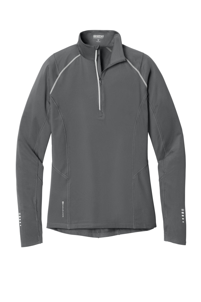 OGIO Women's Nexus 1/4-Zip Pullover - Gear Grey