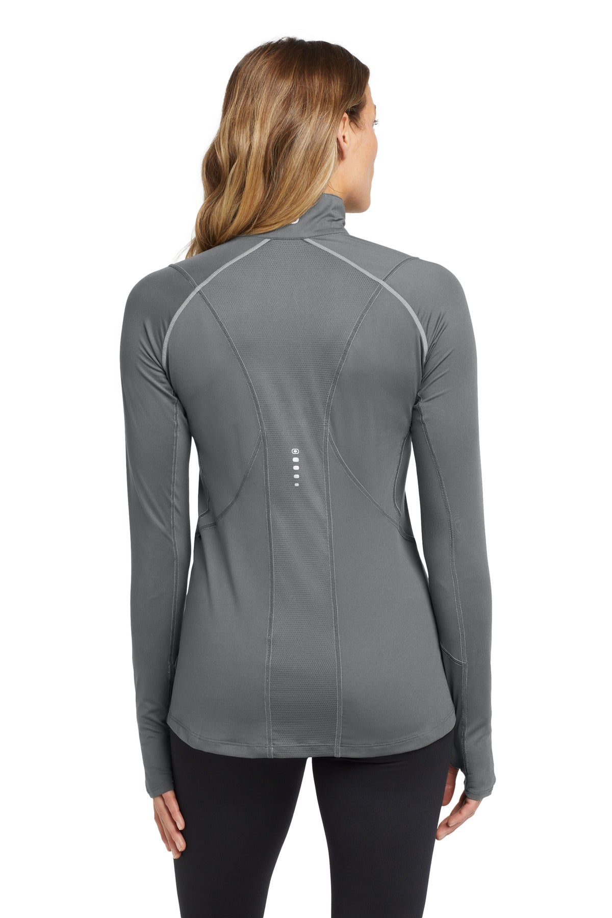 OGIO Women's Nexus 1/4-Zip Pullover - Gear Grey