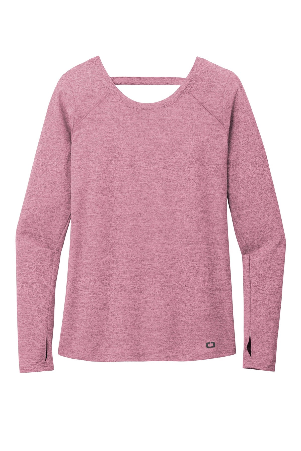 OGIO  Women's Force Long Sleeve Tee - Lilac Heather