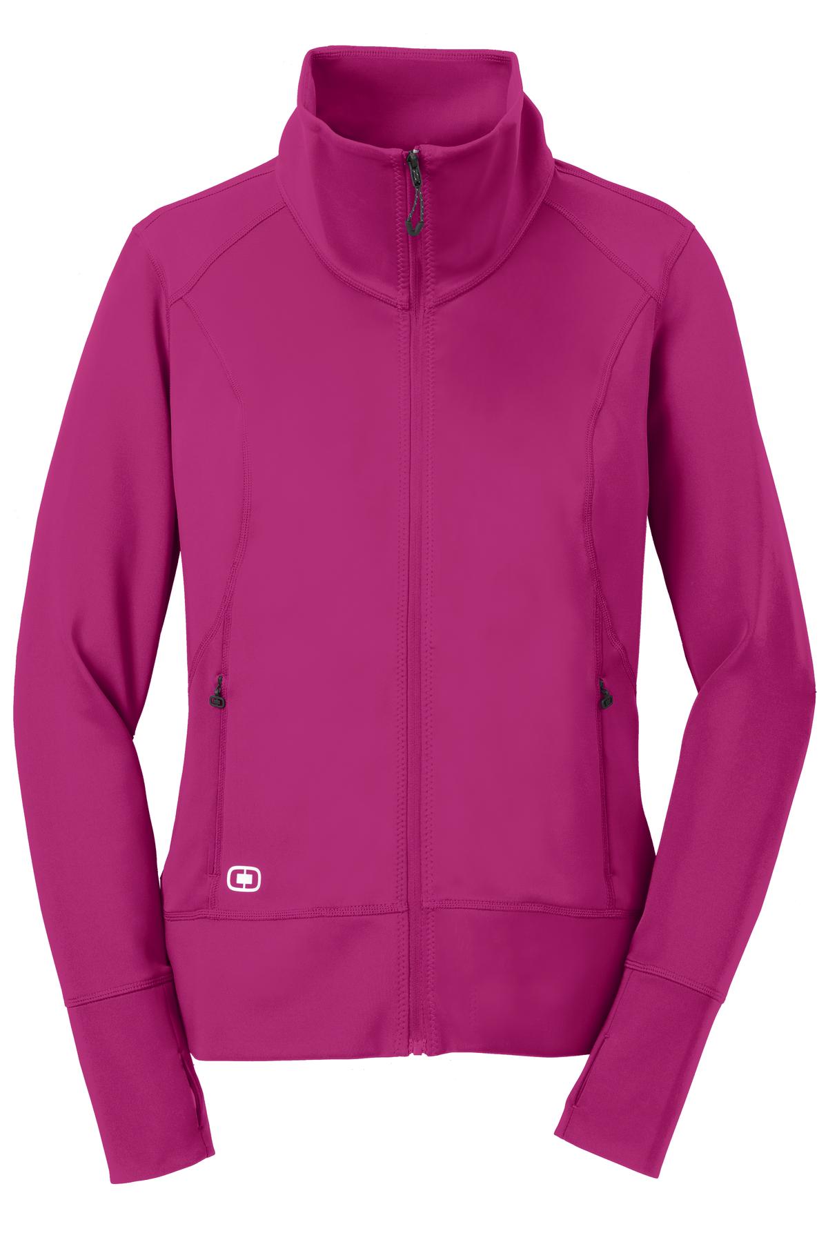 OGIO Women's Fulcrum Full-Zip - Flush Pink
