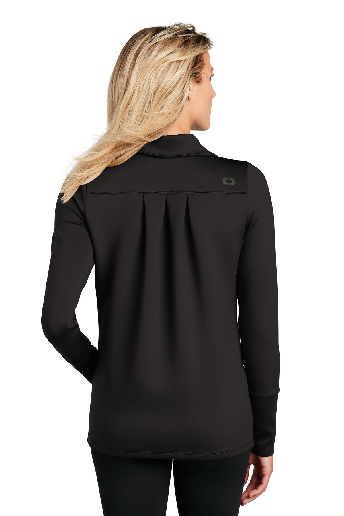 OGIO  Women's Modern Performance Full-Zip - Blacktop