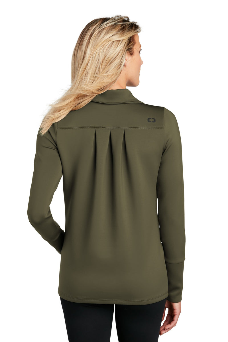OGIO  Women's Modern Performance Full-Zip - Deep Olive