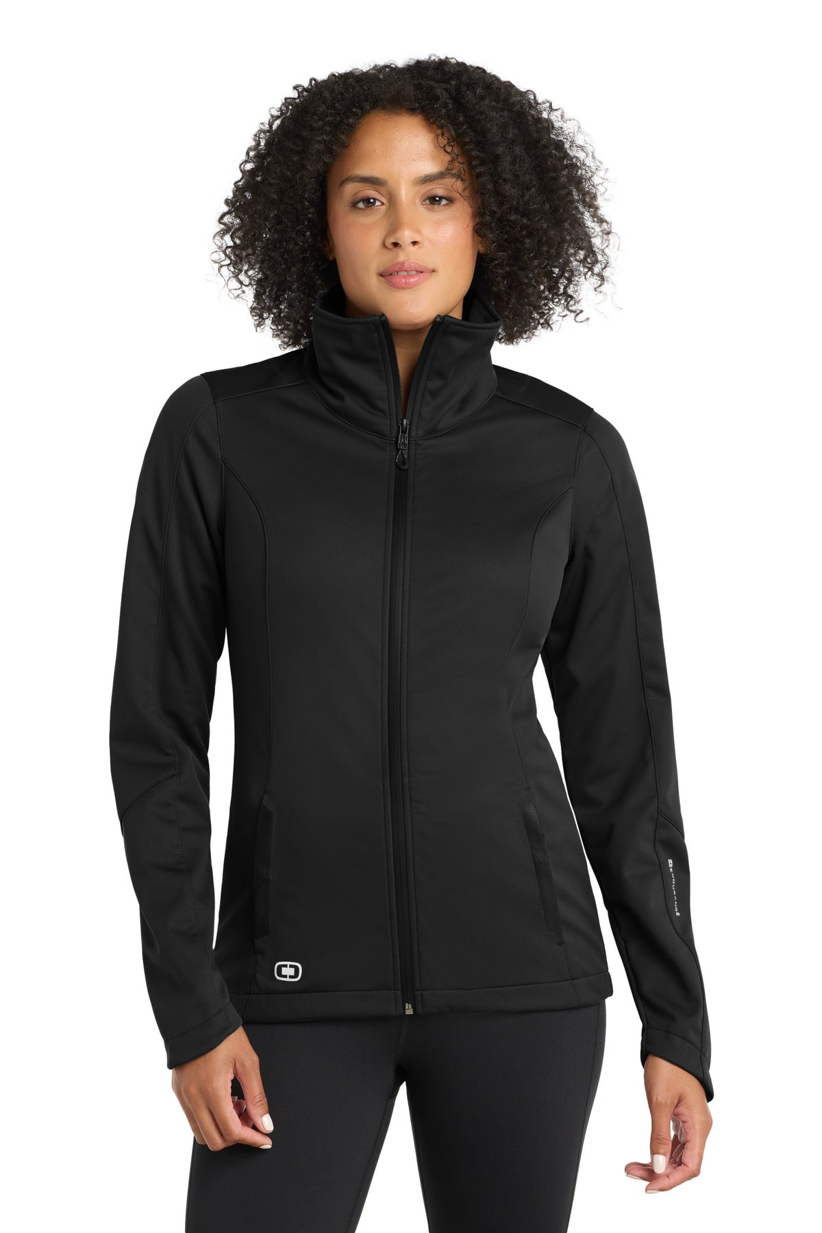OGIO Women's Crux Soft Shell - Blacktop