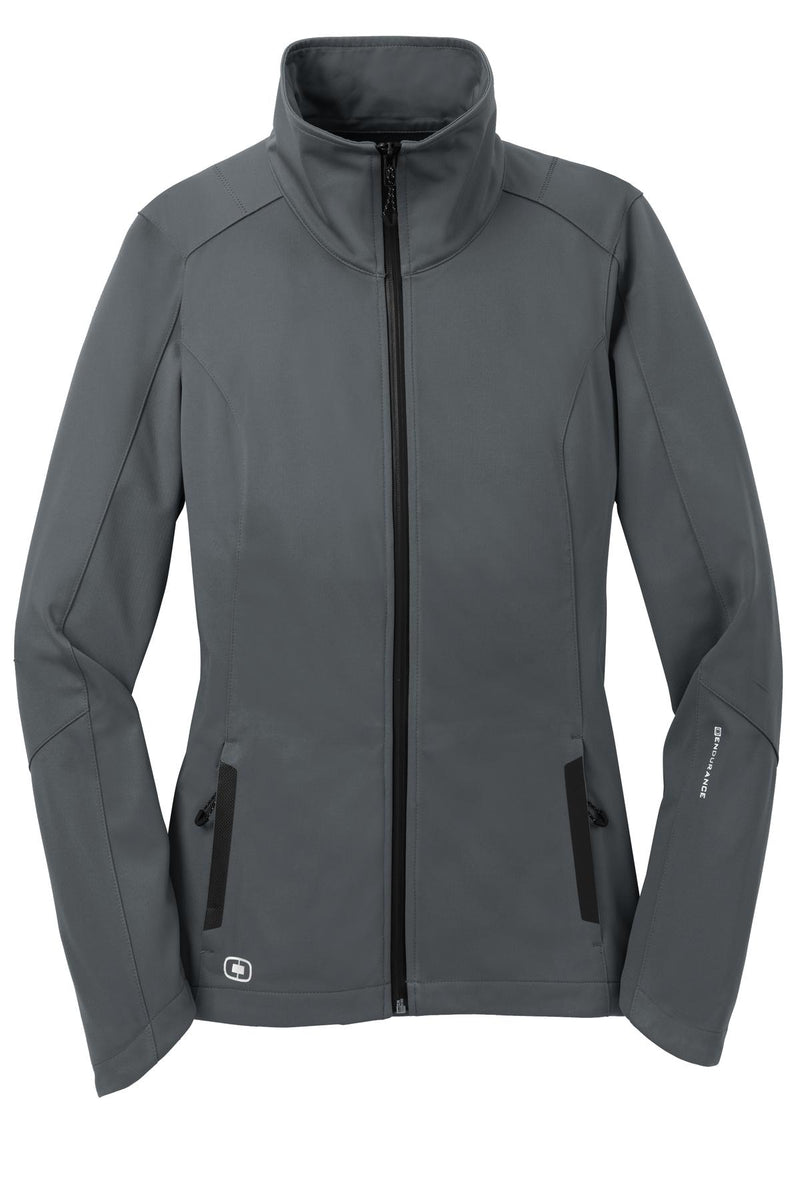 OGIO Women's Crux Soft Shell - Gear Grey
