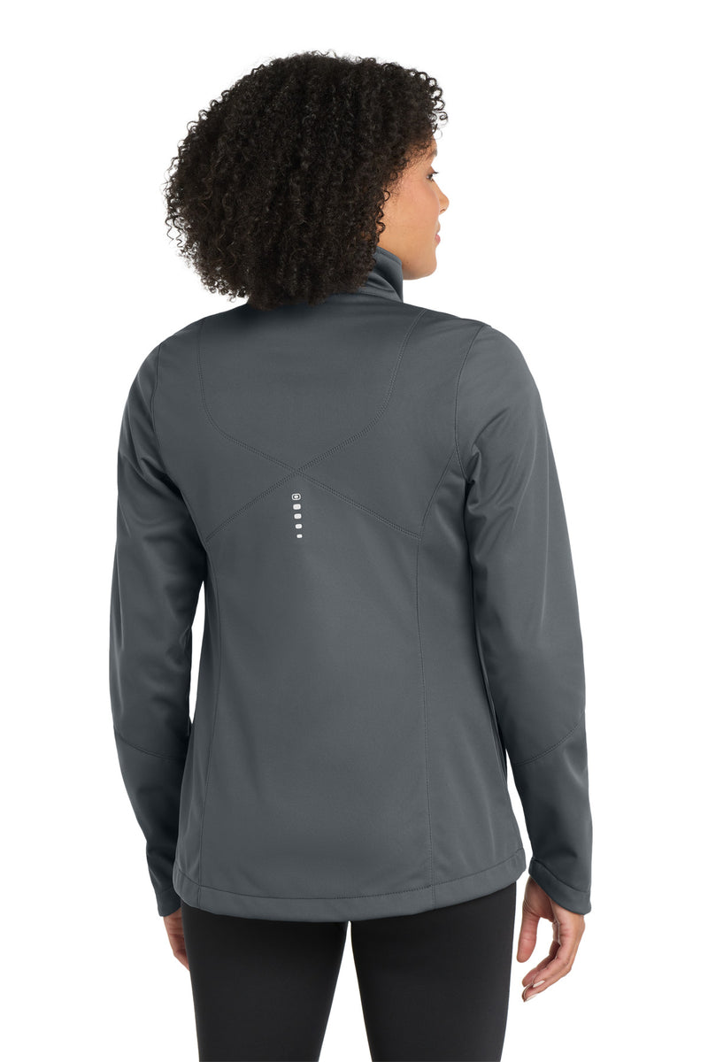 OGIO Women's Crux Soft Shell - Gear Grey
