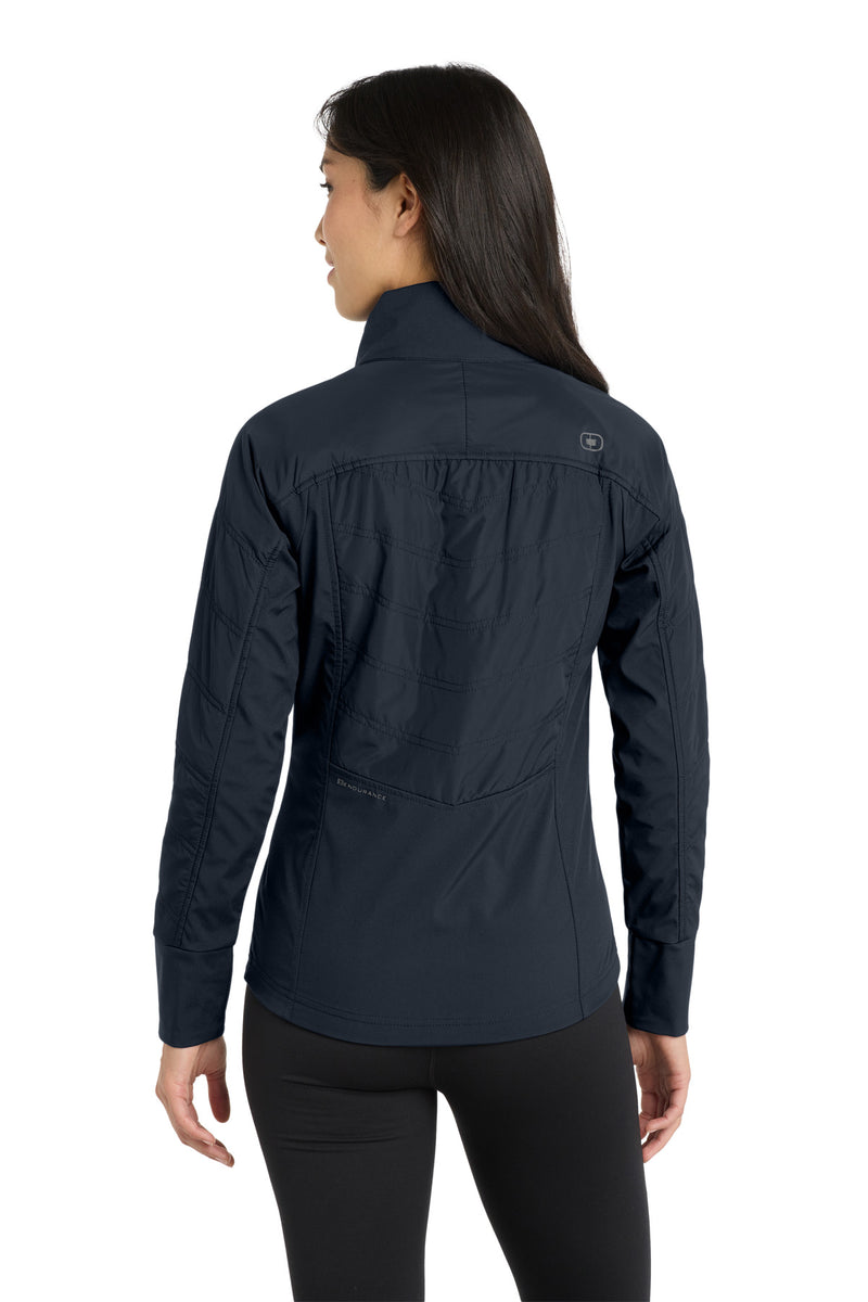 OGIO Women's Brink Soft Shell - Propel Navy