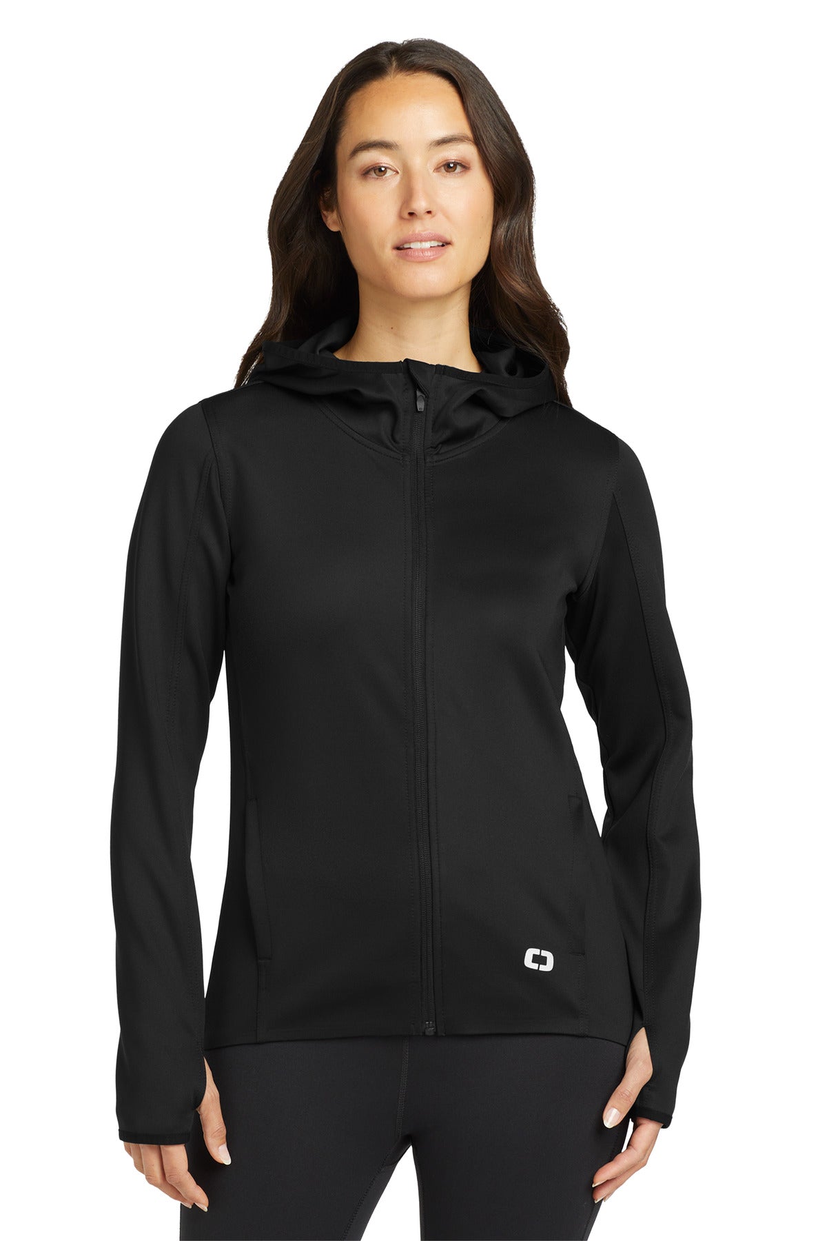 OGIO  Women's Stealth Full-Zip Jacket - Blacktop