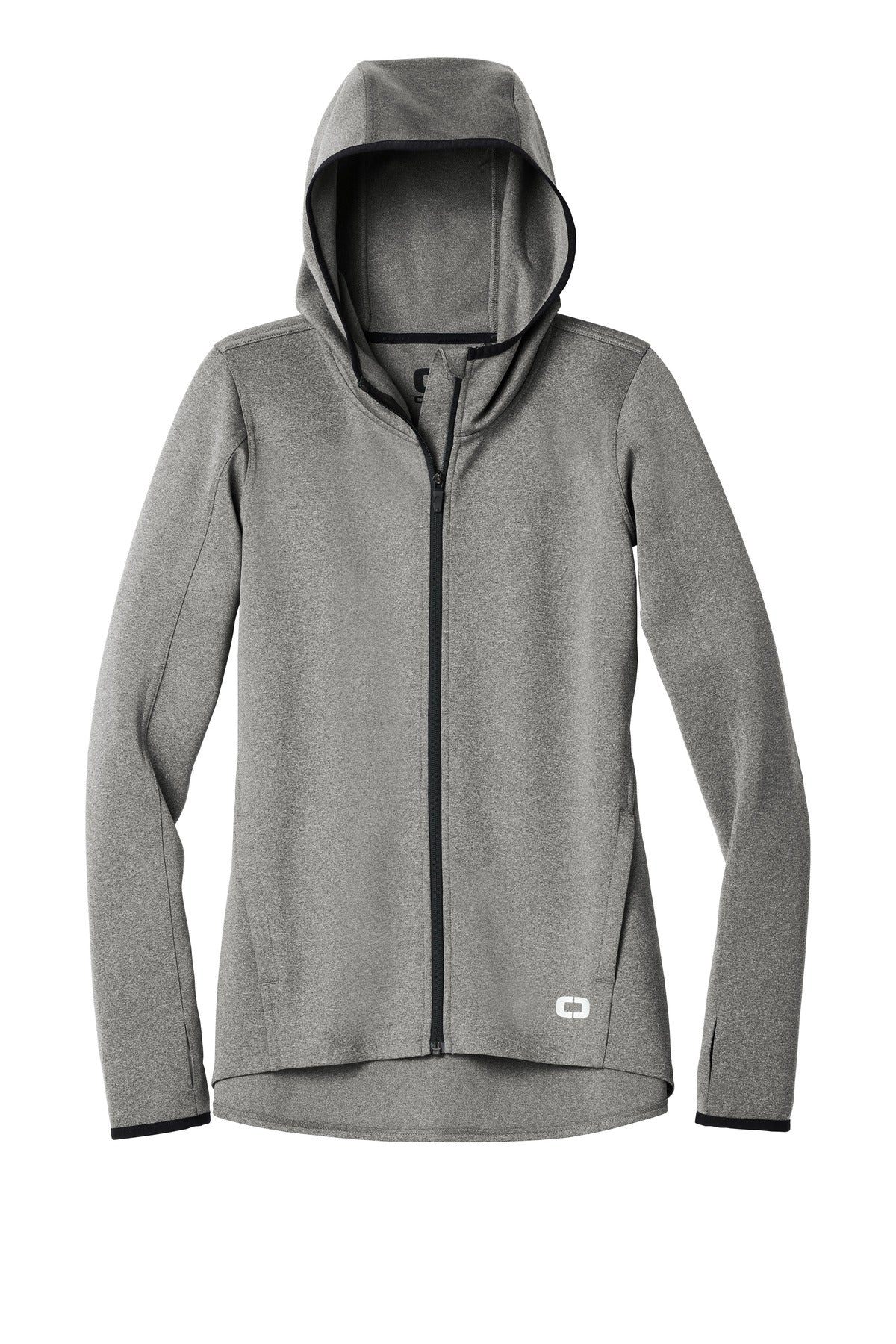 OGIO  Women's Stealth Full-Zip Jacket - Heather Grey
