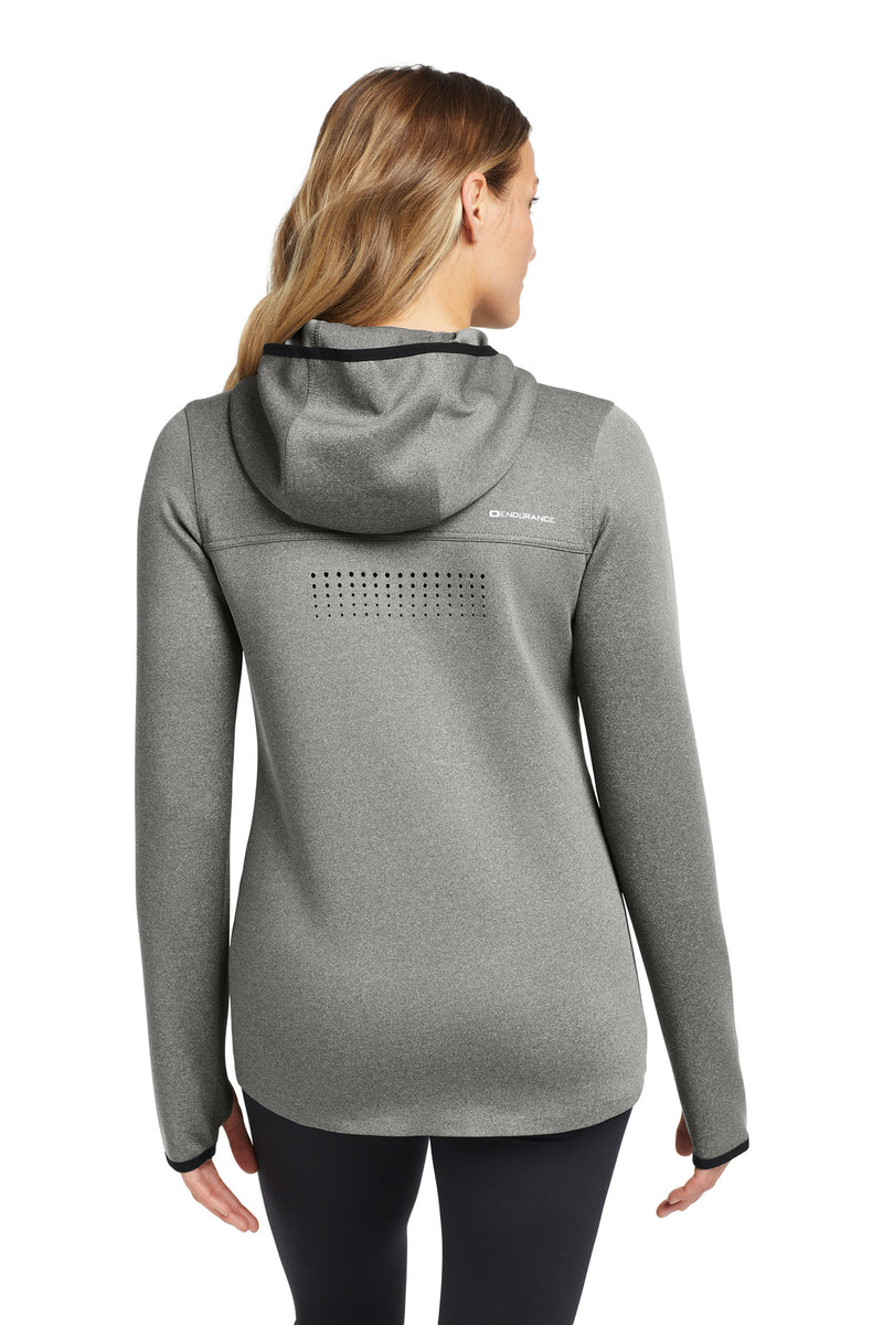 OGIO  Women's Stealth Full-Zip Jacket - Heather Grey