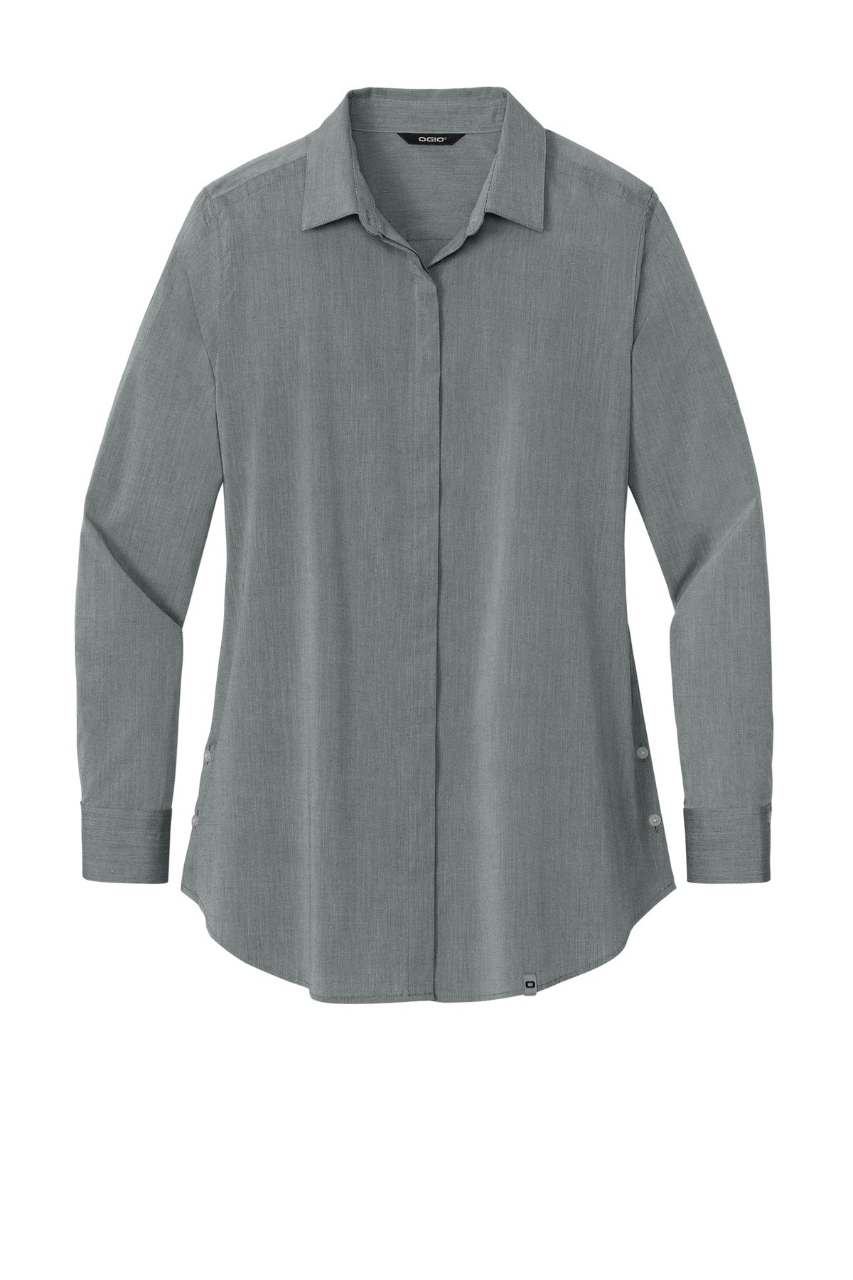 OGIO  Women's Commuter Woven Tunic - Gear Grey Heather