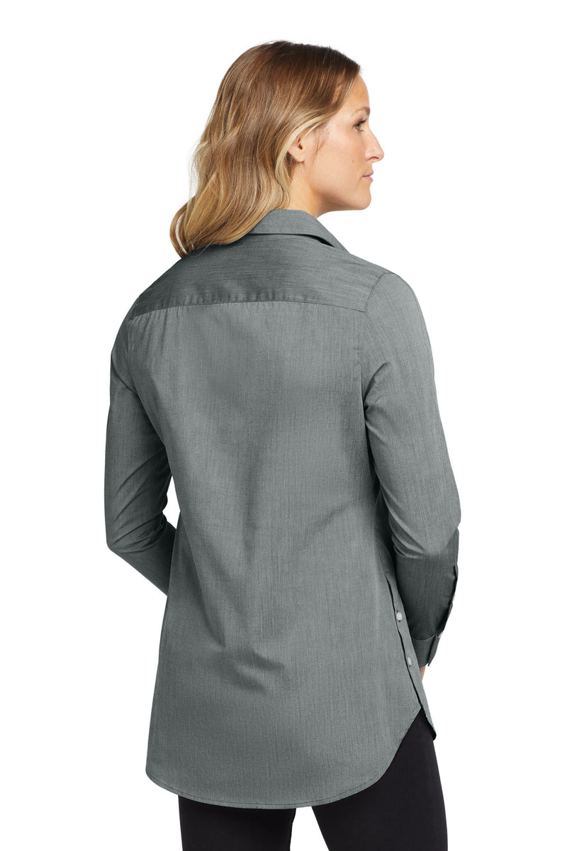 OGIO  Women's Commuter Woven Tunic - Gear Grey Heather