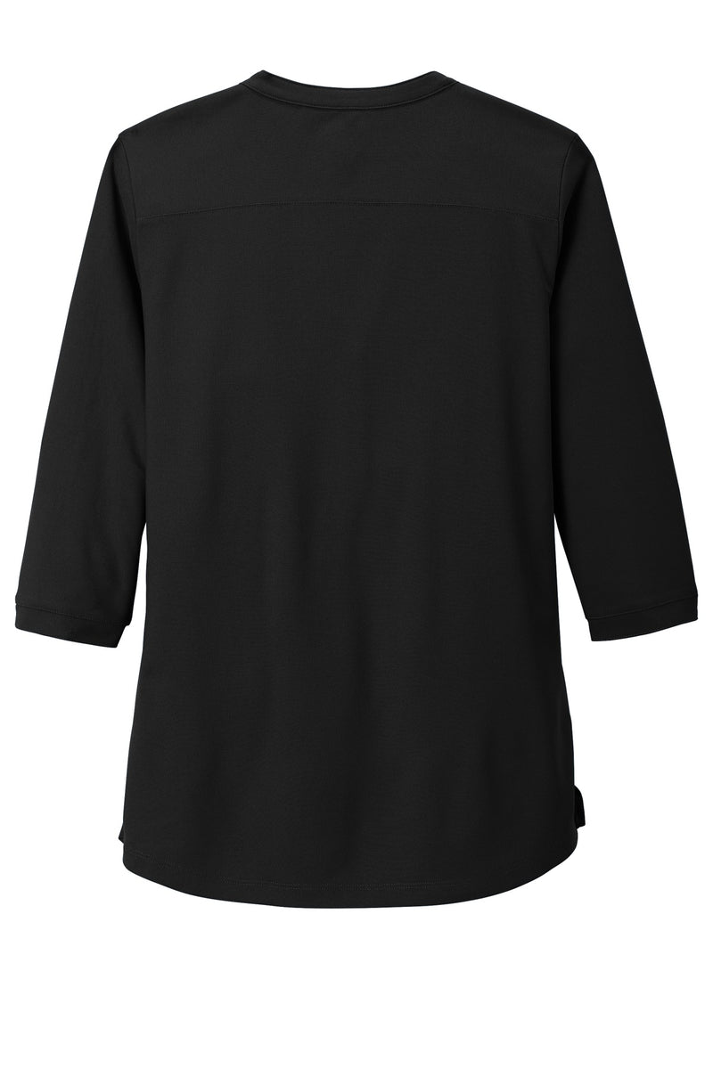 OGIO Women's Jewel Henley - Blacktop