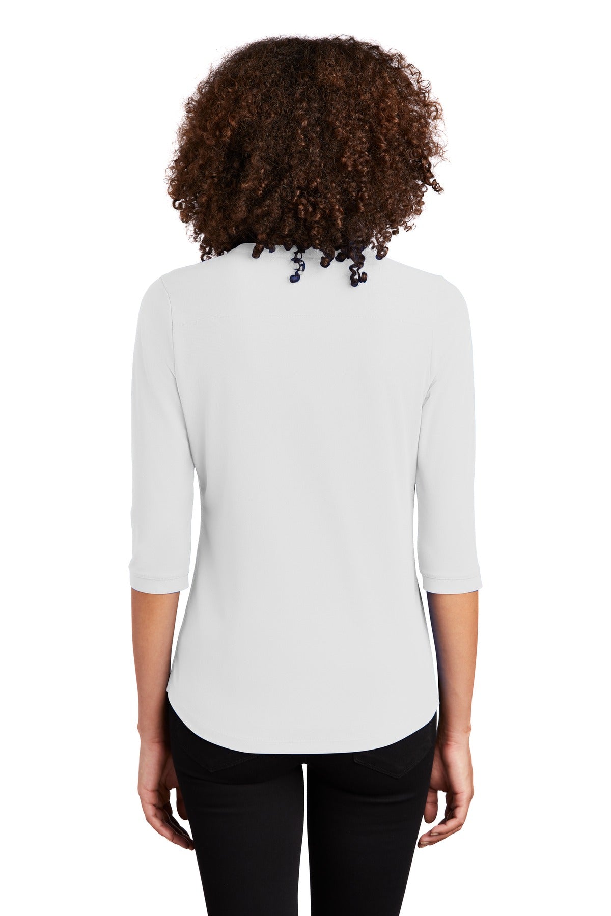 OGIO Women's Jewel Henley - Bright White
