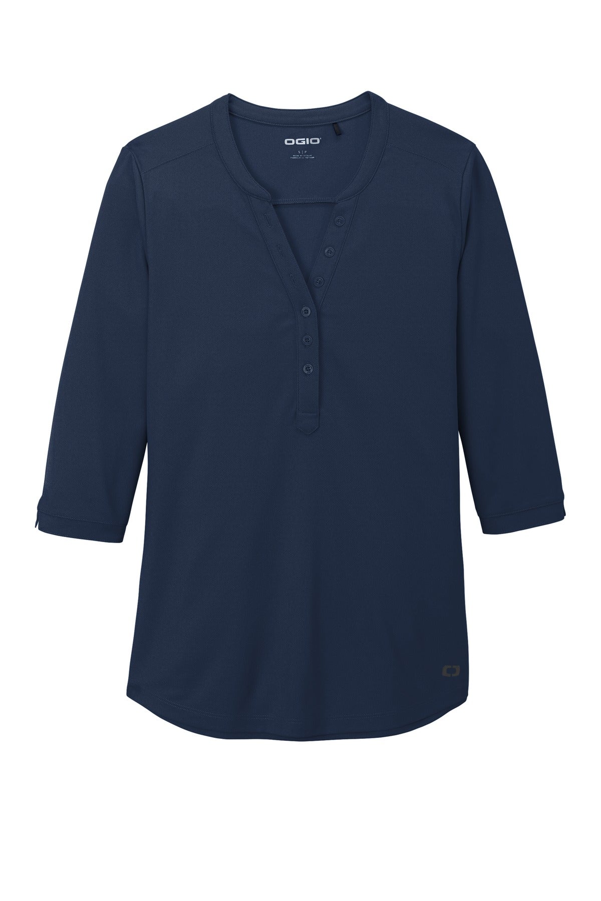 OGIO Women's Jewel Henley - Navy