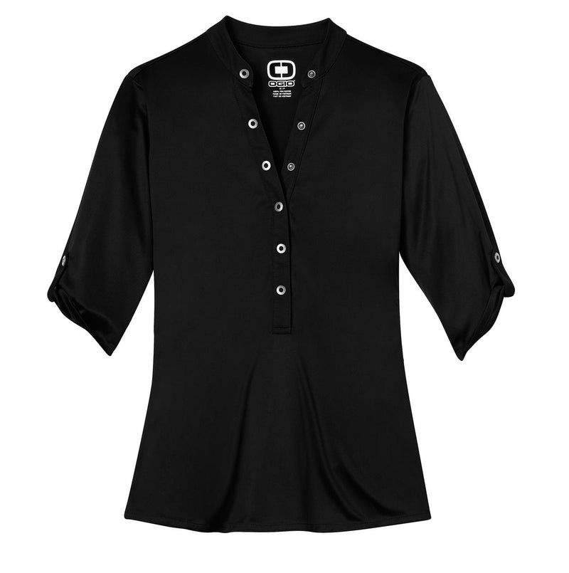 OGIO - Crush Henley - Blacktop