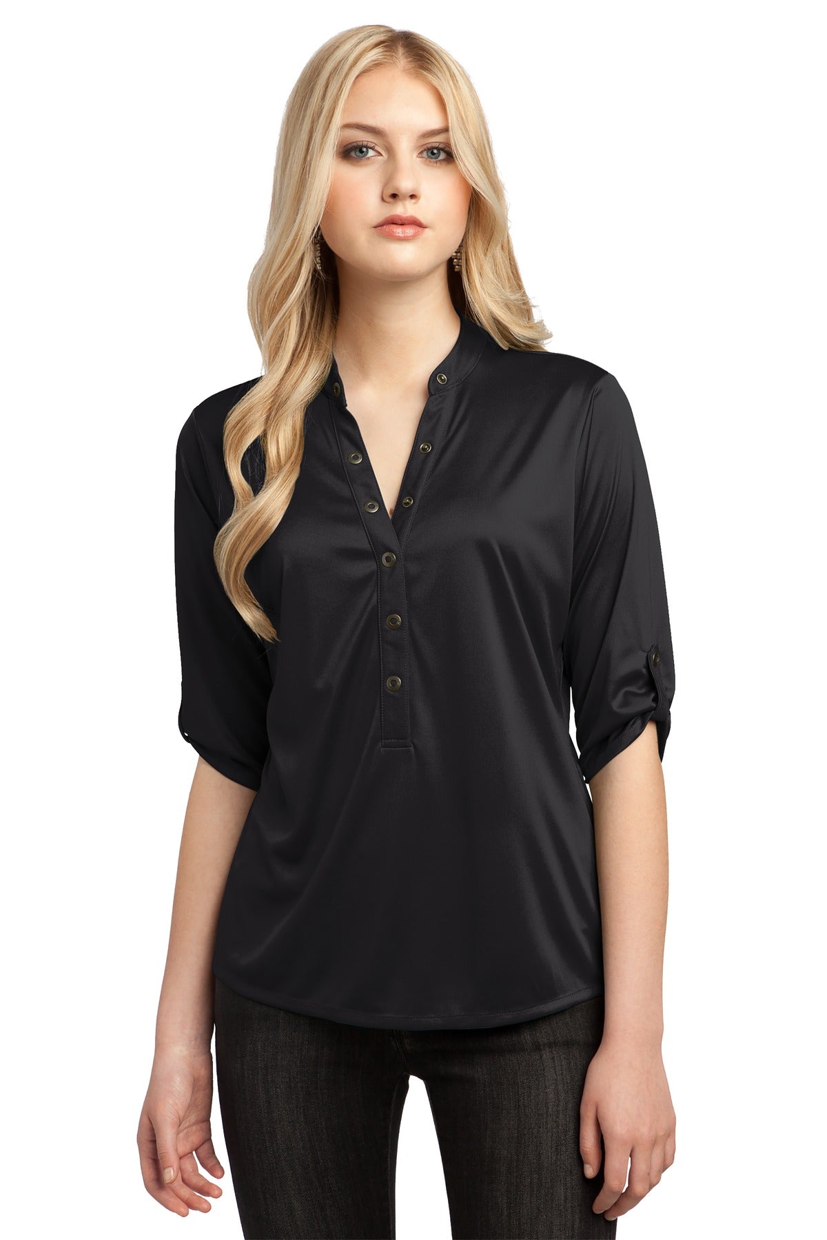 OGIO - Crush Henley - Blacktop