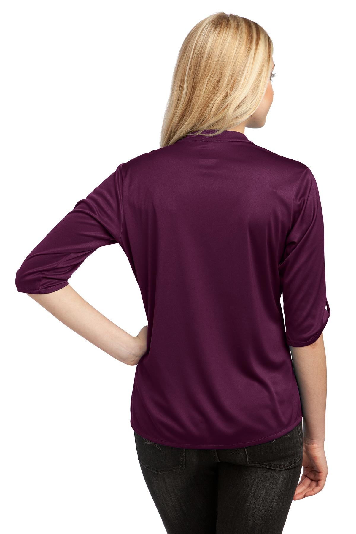 OGIO - Crush Henley - Purple Luxe