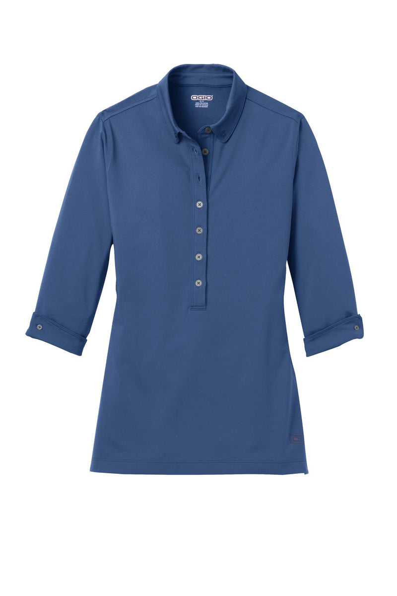 OGIO Women's Gauge Polo - Blue Indigo