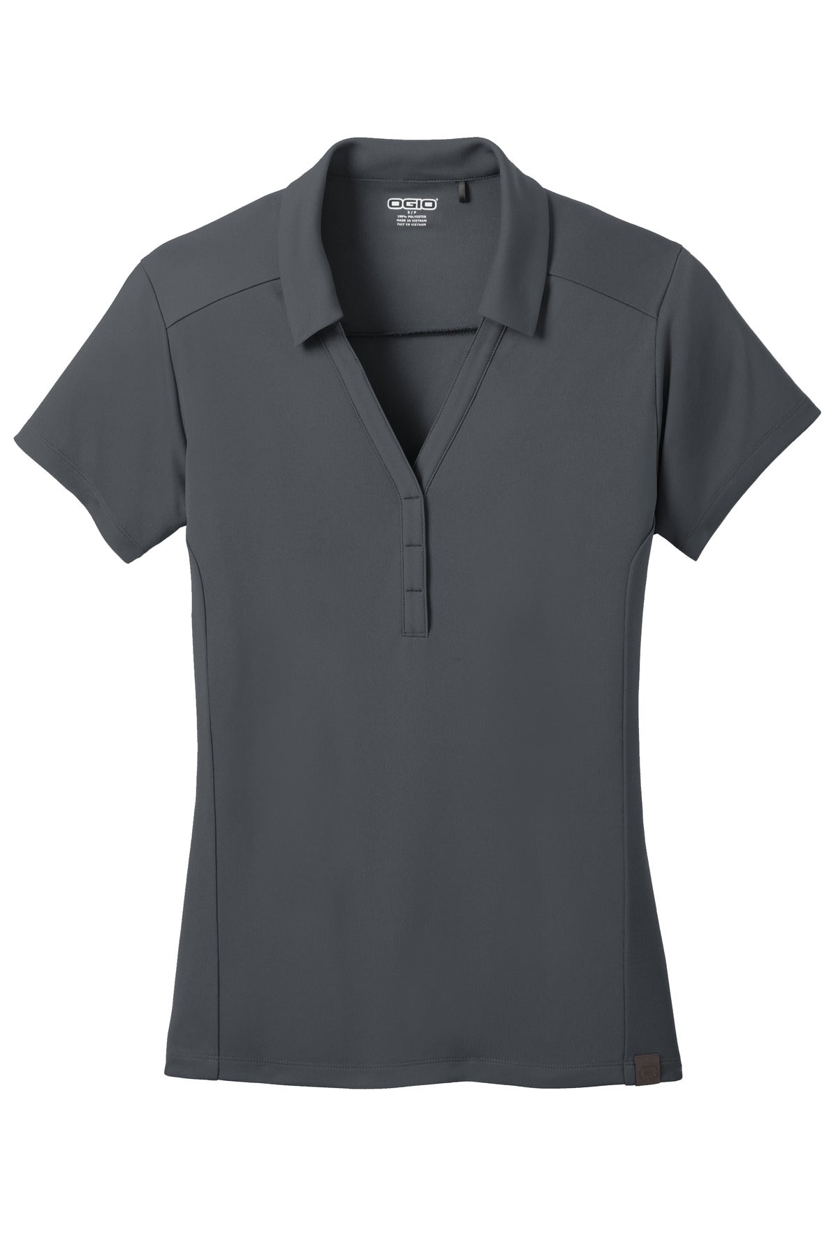 OGIO Women's Framework Polo - Diesel Grey