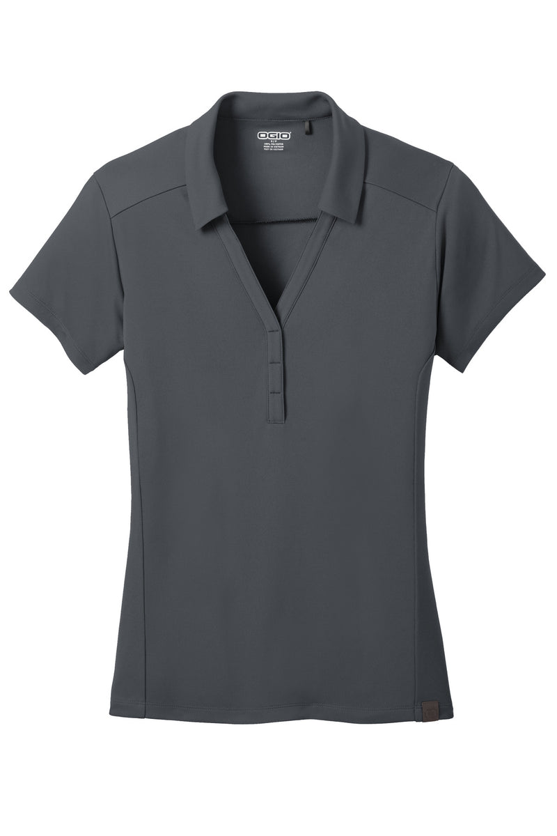OGIO Women's Framework Polo - Diesel Grey