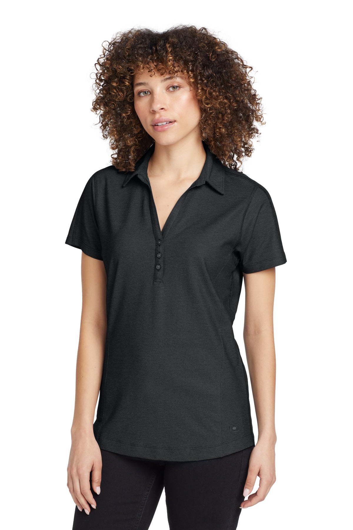 OGIO Women's Onyx Polo - Blacktop