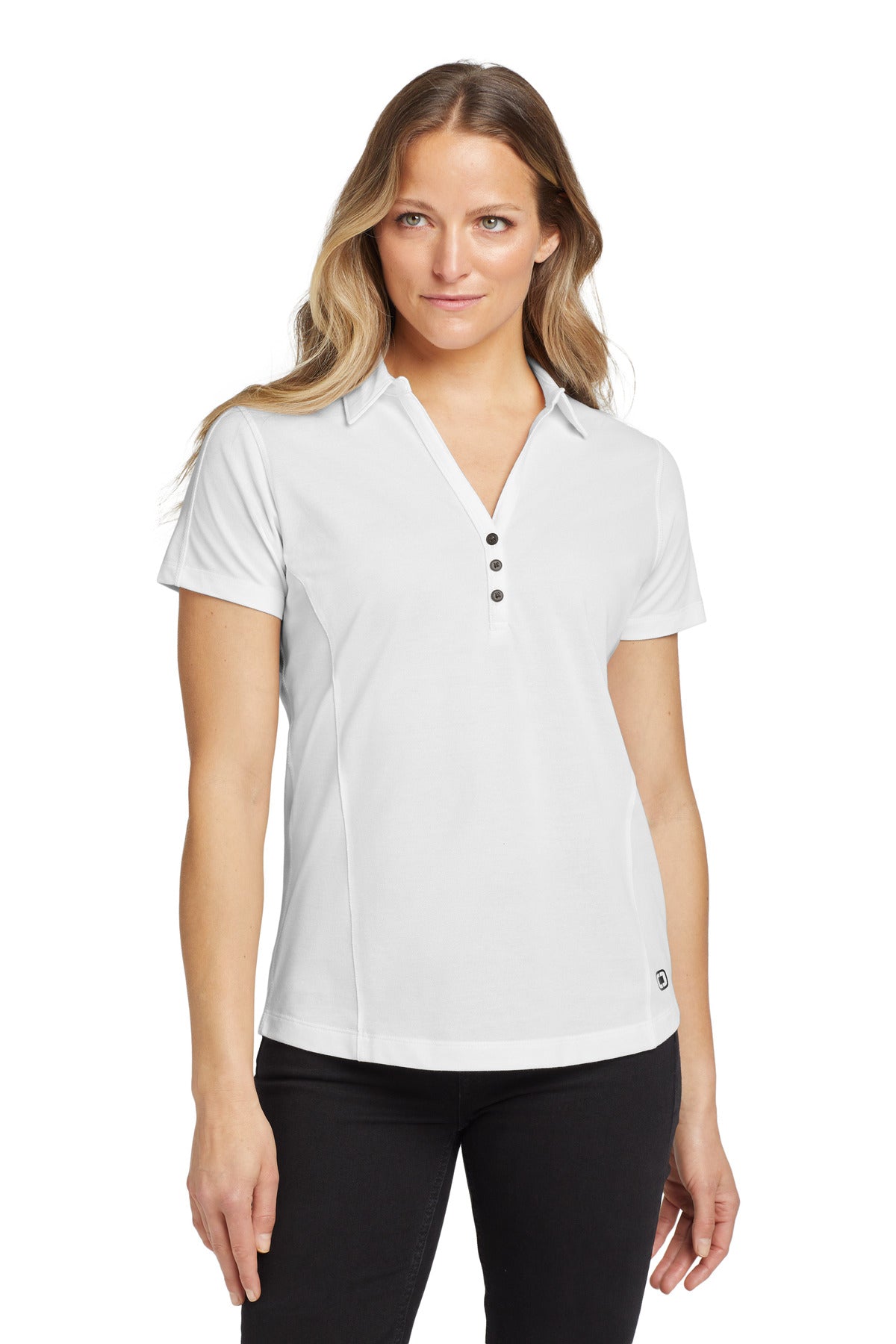 OGIO Women's Onyx Polo - White