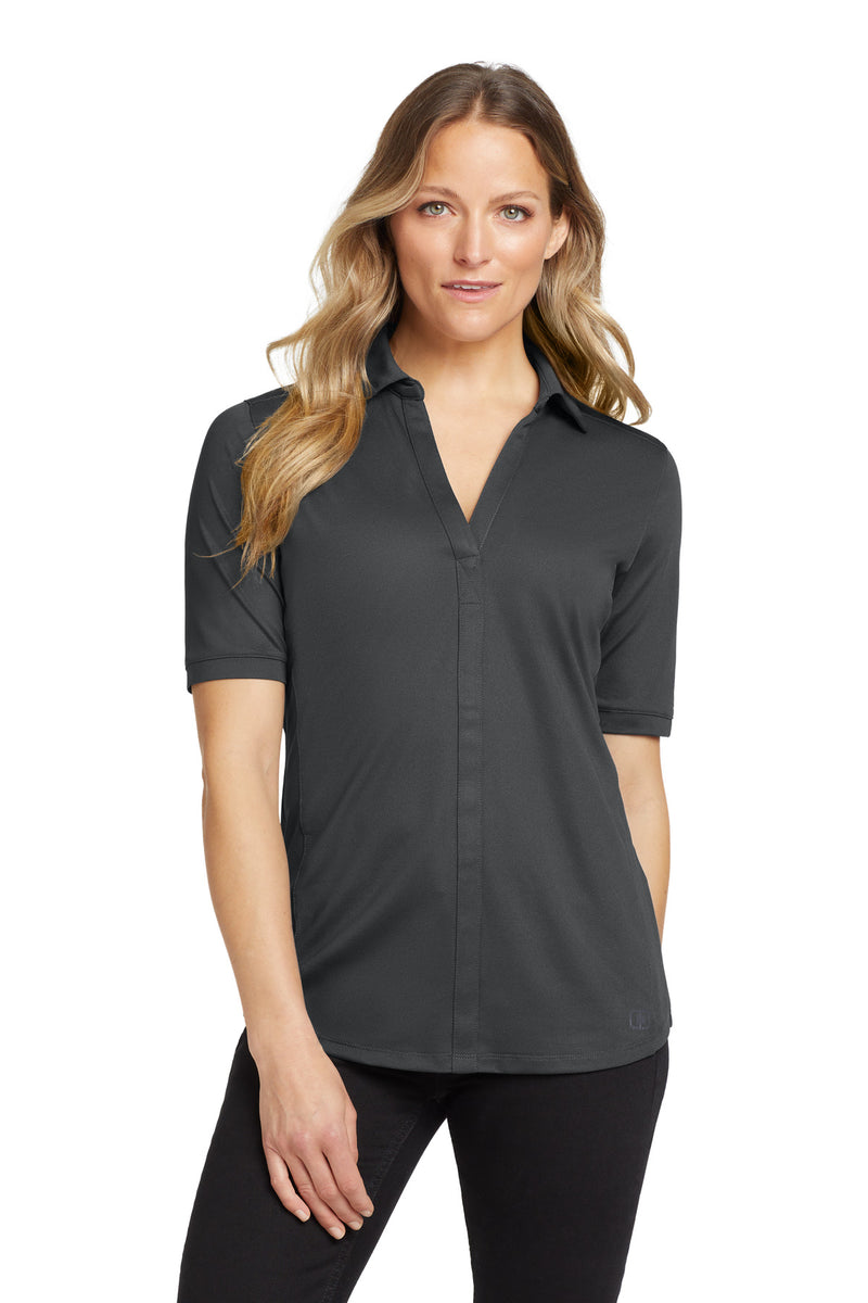 OGIO Women's Metro Polo - Diesel Grey