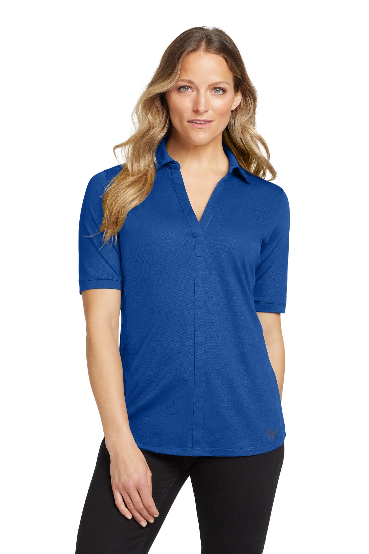 OGIO Women's Metro Polo - Enzyme Blue
