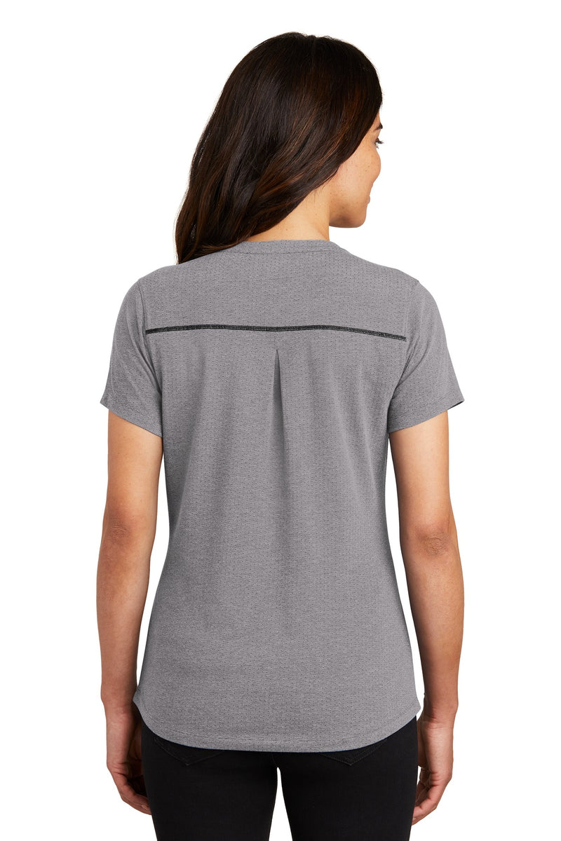 OGIO   Women's Tread Henley - Grey Heather