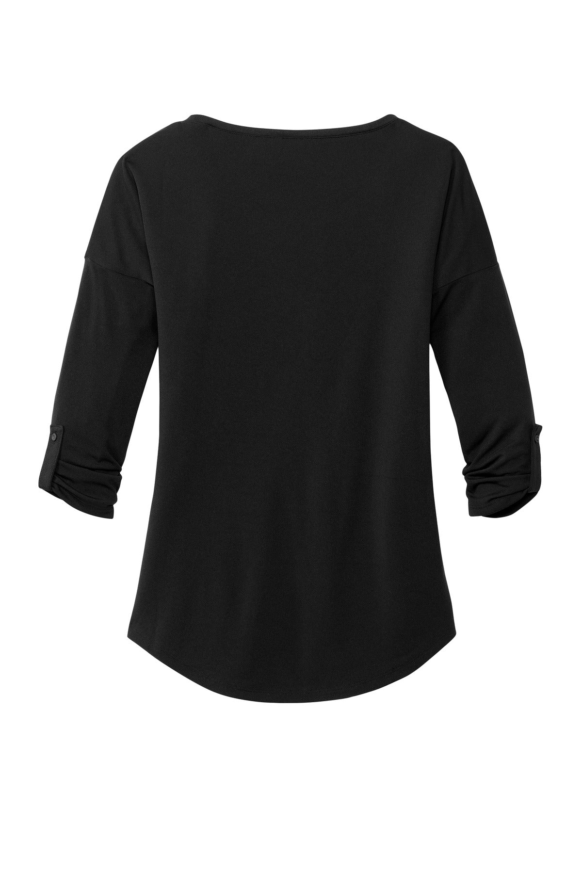 OGIO  Women's Gravitate Scoop 3/4-Sleeve - Blacktop